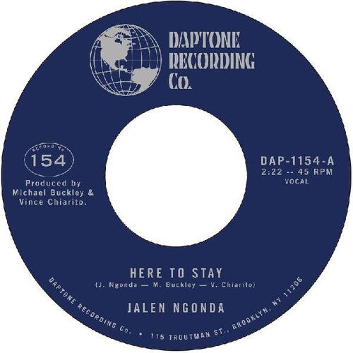 Jalen Ngonda - Here To Stay / If You Don't Want My Love [7"]