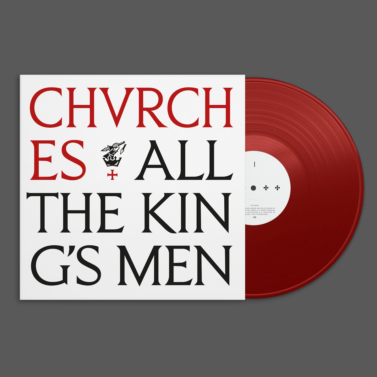 Chvrches - All The King's Men [Indie-Exclusive Red Vinyl]