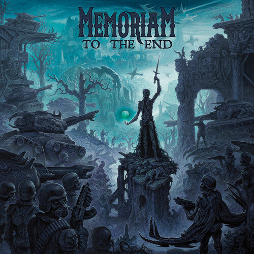 [DAMAGED] Memoriam - To The End [Transparent / Mint / Black Splatter]