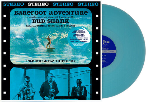 Bud Shank - Barefoot Adventure [Seaglass Aqua Vinyl]