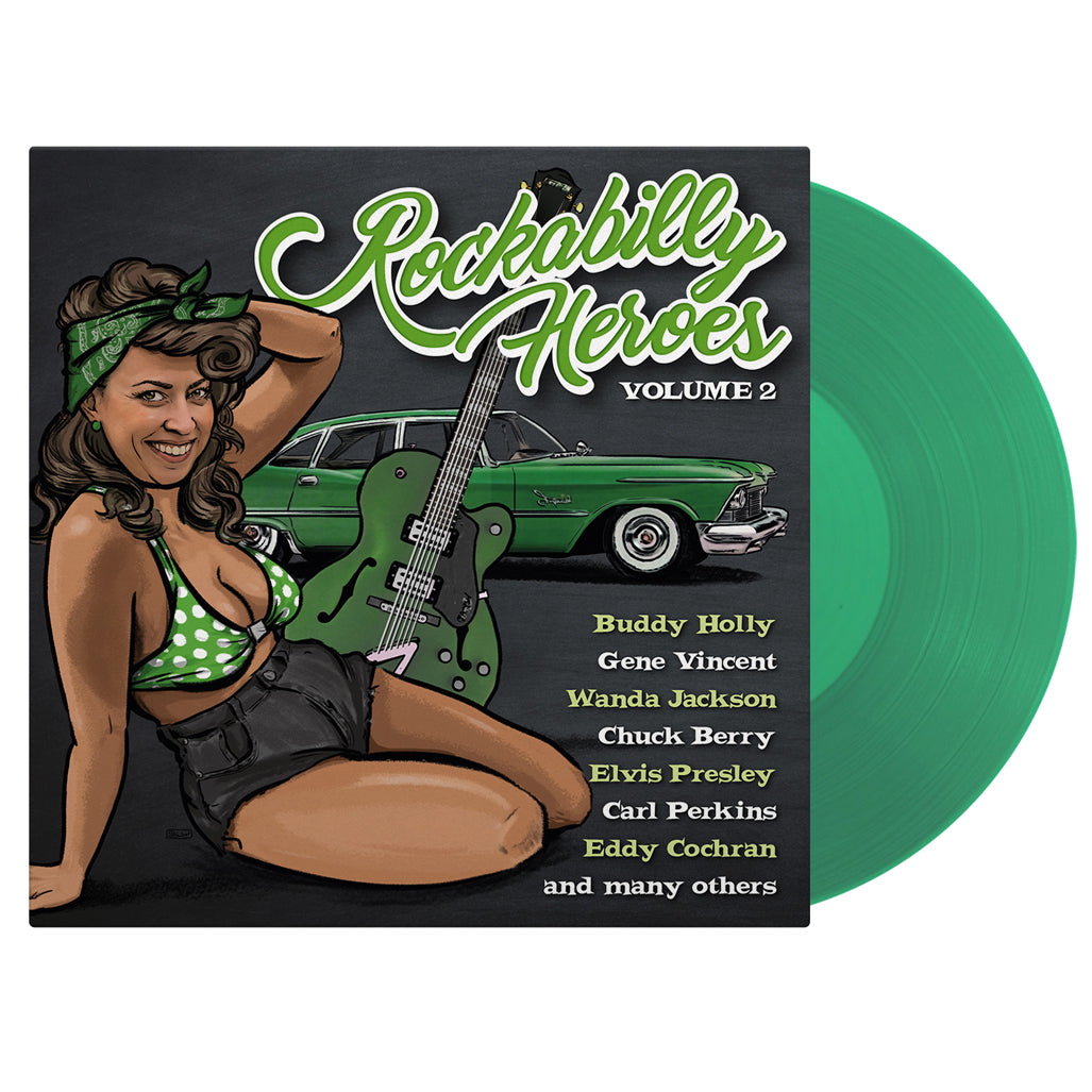Various Artists - Rockabilly Heroes Vol. 2 [Transparent Green Vinyl]
