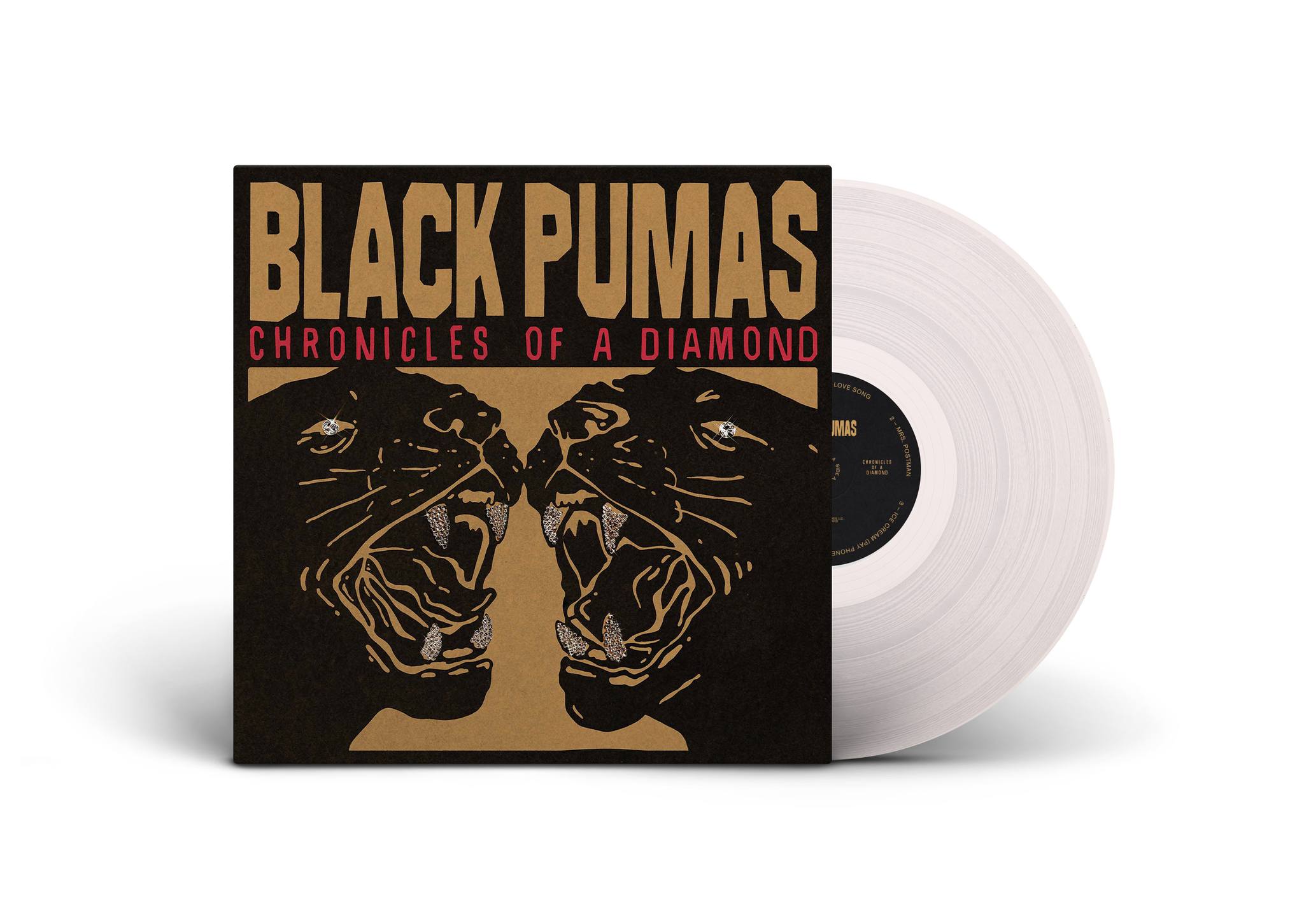 [DAMAGED] Black Pumas - Chronicles of a Diamond [Clear Vinyl]