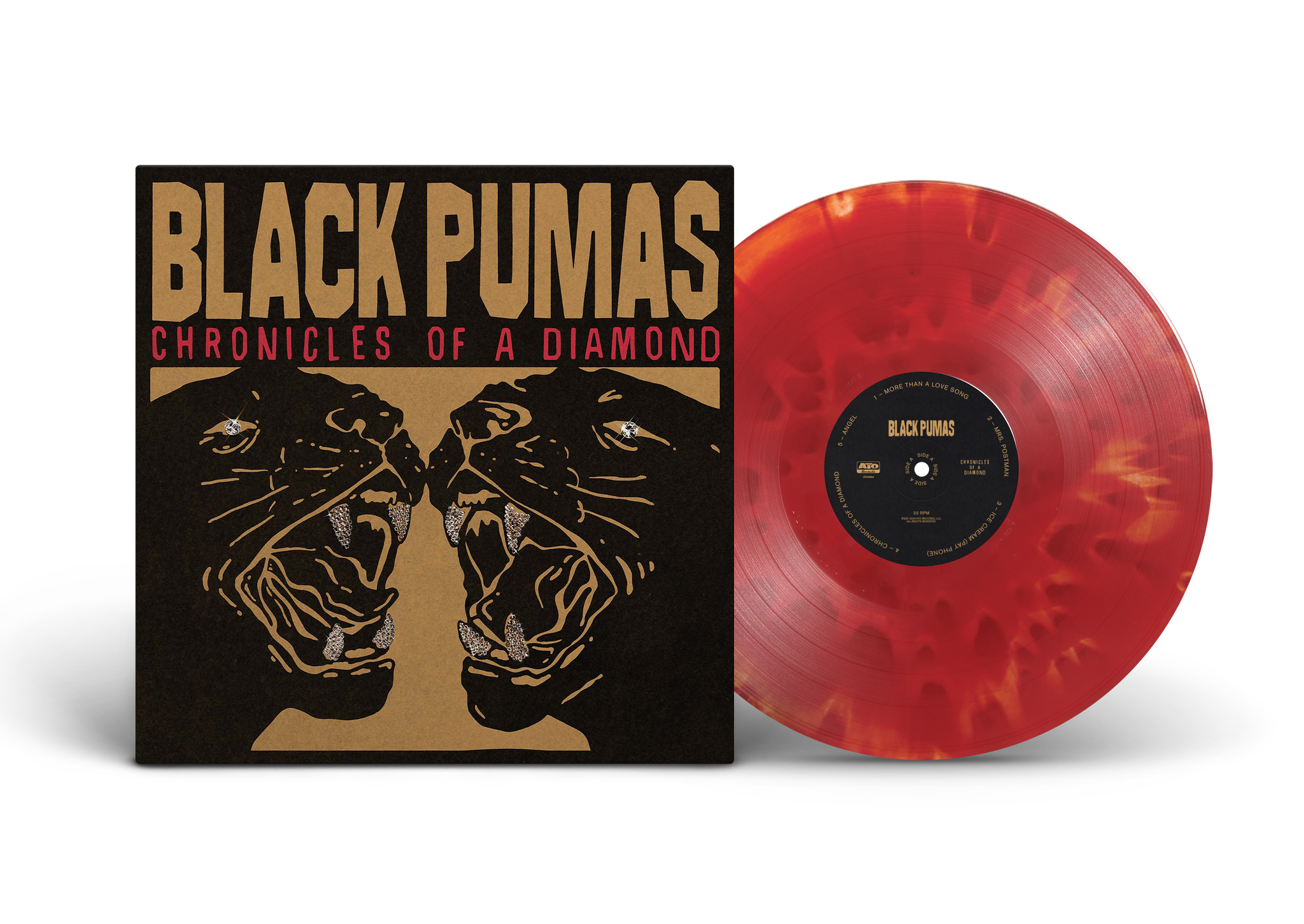 Black Pumas - Chronicles of a Diamond [Indie-Exclusive Cloudy Red Vinyl]