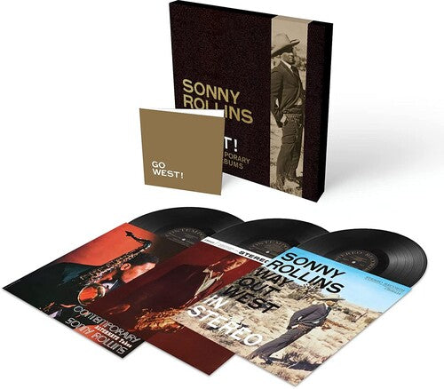 [DAMAGED] Sonny Rollins - Go West!: The Contemporary Records Albums [3-lp]