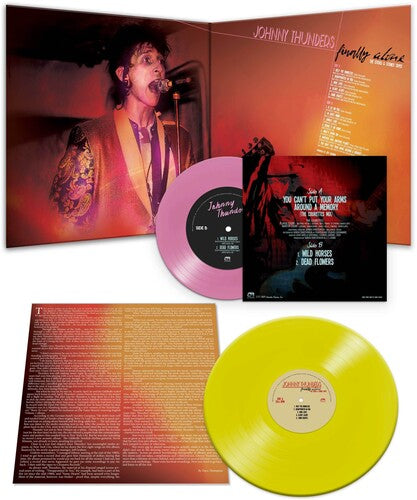 Johnny Thunders - Finally Alone - The Sticks & Stones Tapes [Yellow & Pink Vinyl]