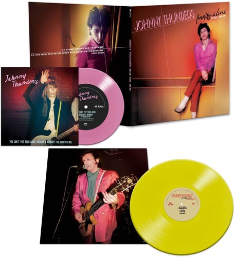 Johnny Thunders - Finally Alone - The Sticks & Stones Tapes [Yellow & Pink Vinyl]