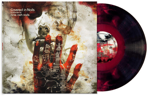 Various - Covered In Nails: Tribute To Nine Inch Nails [Red Marble Vinyl]