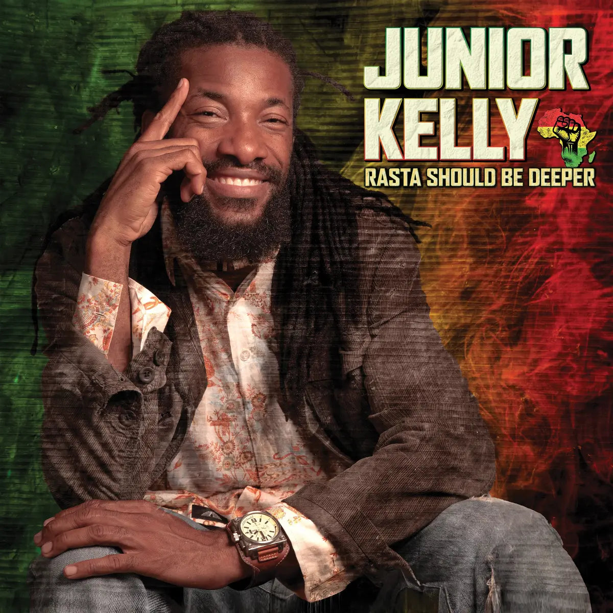Junior Kelly - Rasta Should Be Deeper [Red, Green & Yellow Vinyl]