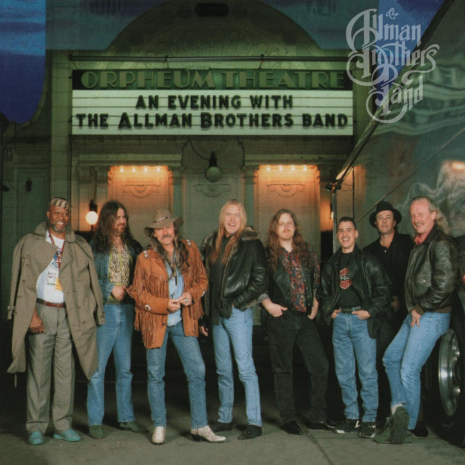 [DAMAGED] The Allman Brothers Band - An Evening With The Allman Brothers Band - First Set [Black & Blue Swirl Vinyl]