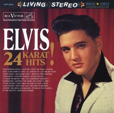 Elvis Presley - 24 Karat Hits [3-lp, 45 RPM]