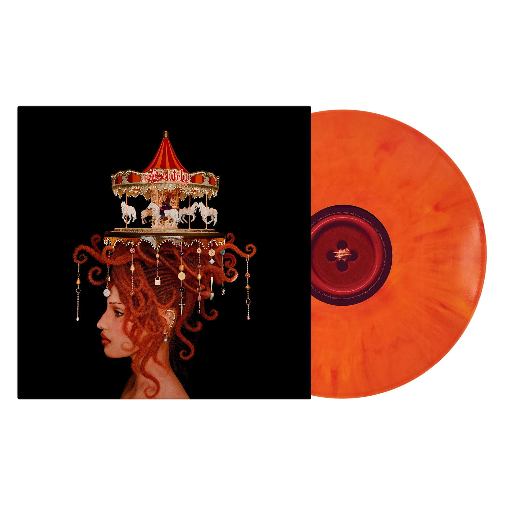 [PRE-ORDER] Absolutely - Paracosm [Opaque Orange Vinyl] [Release Date: 06/12/2026]