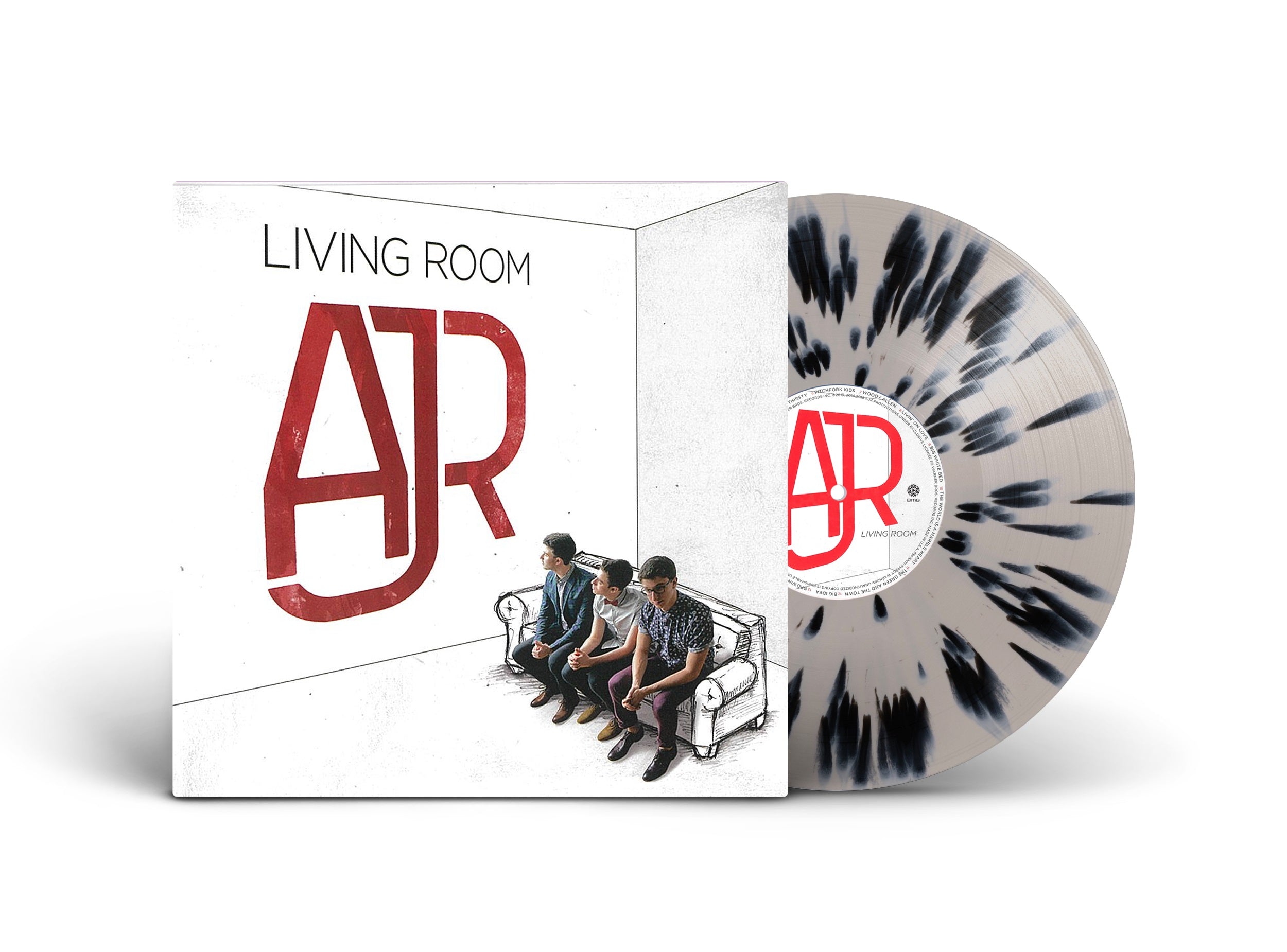 [PRE-ORDER] AJR - Living Room [Cream and Black Splatter Vinyl] [Release Date: 10/24/2025]