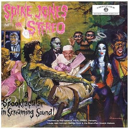 [PRE-ORDER] Spike Jones - A Spooktacular In Screaming Sound! [Slime Green Vinyl] [Release Date: 09/26/2025]