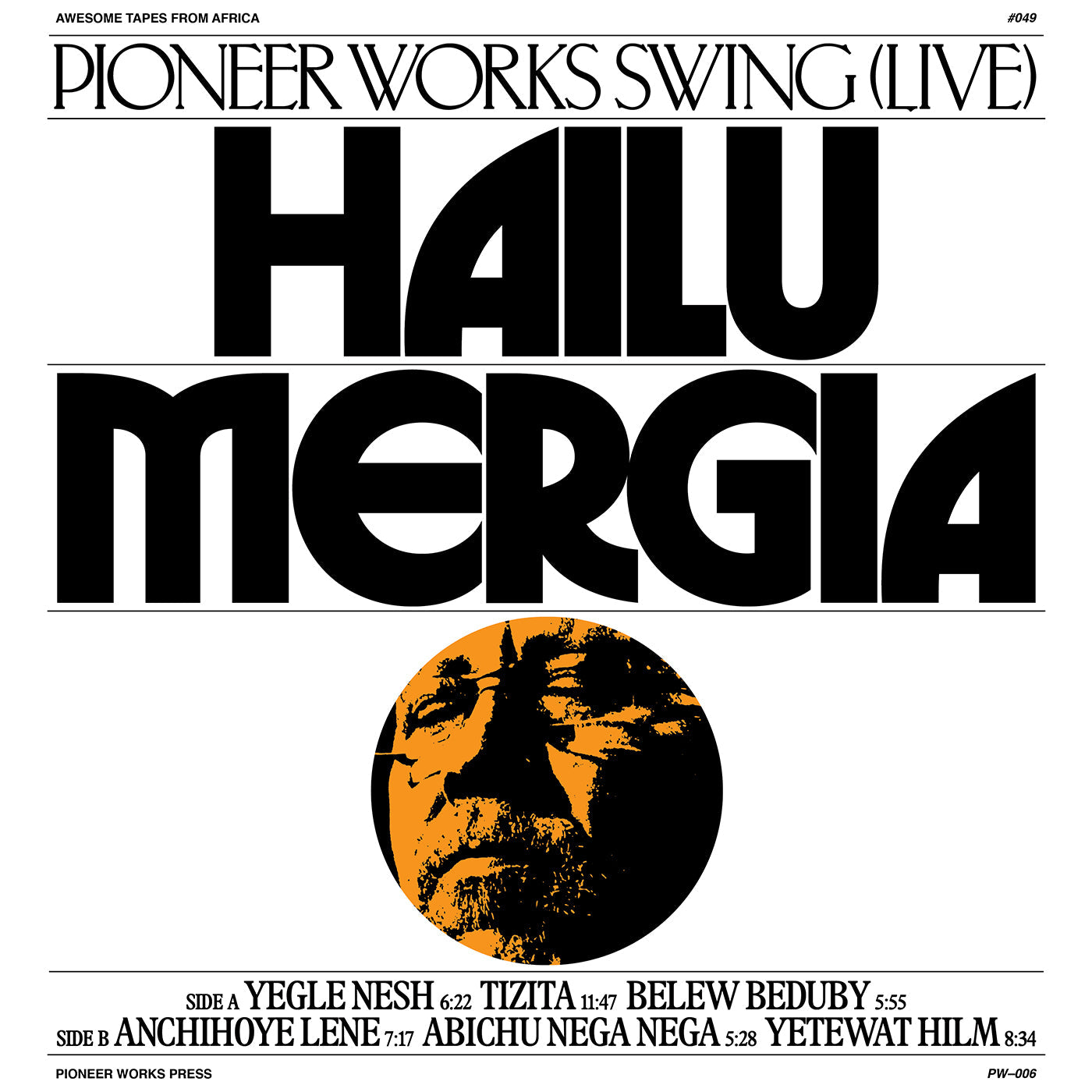 Hailu Mergia - Pioneer Works Swing (Live) [Green, Red & Yellow Vinyl]