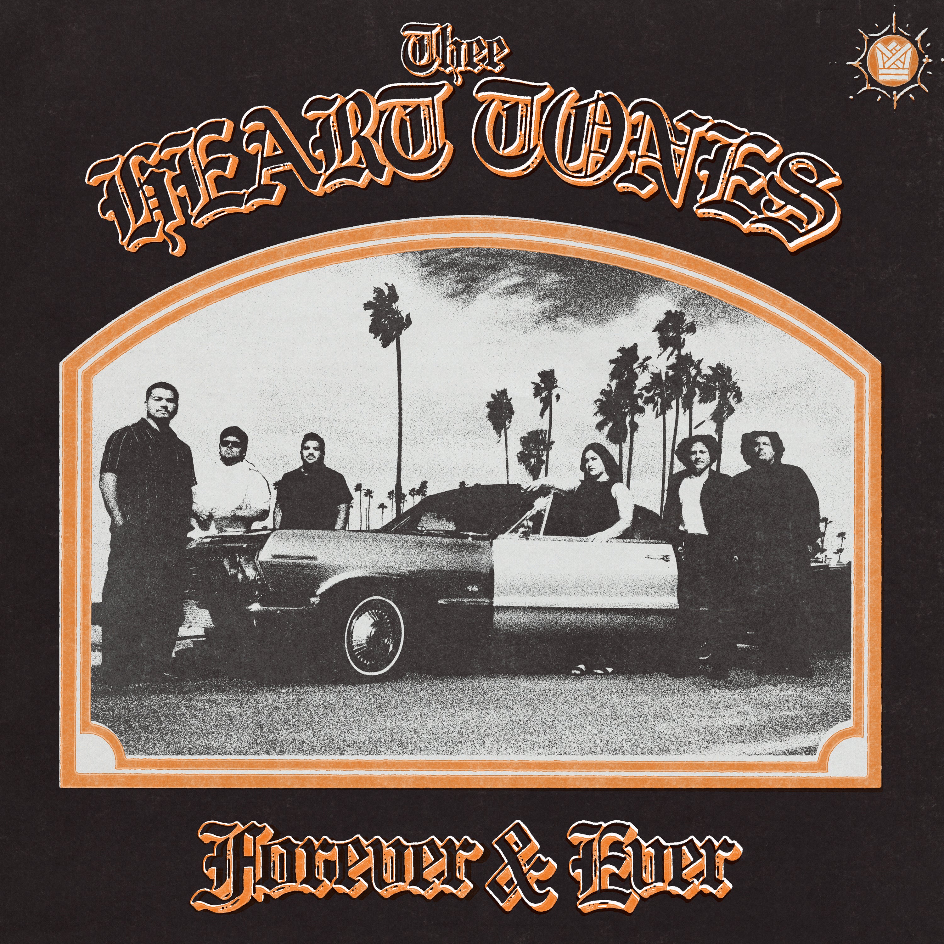 [DAMAGED] Thee Heart Tones - Forever & Ever [PRR Exclusive Fire Orange Vinyl]