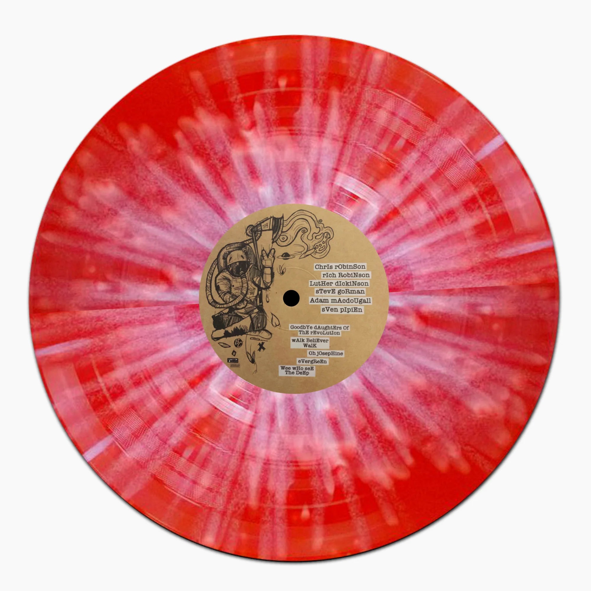 The Black Crowes - Warpaint [Indie-Exclusive Red & White Splatter Vinyl]