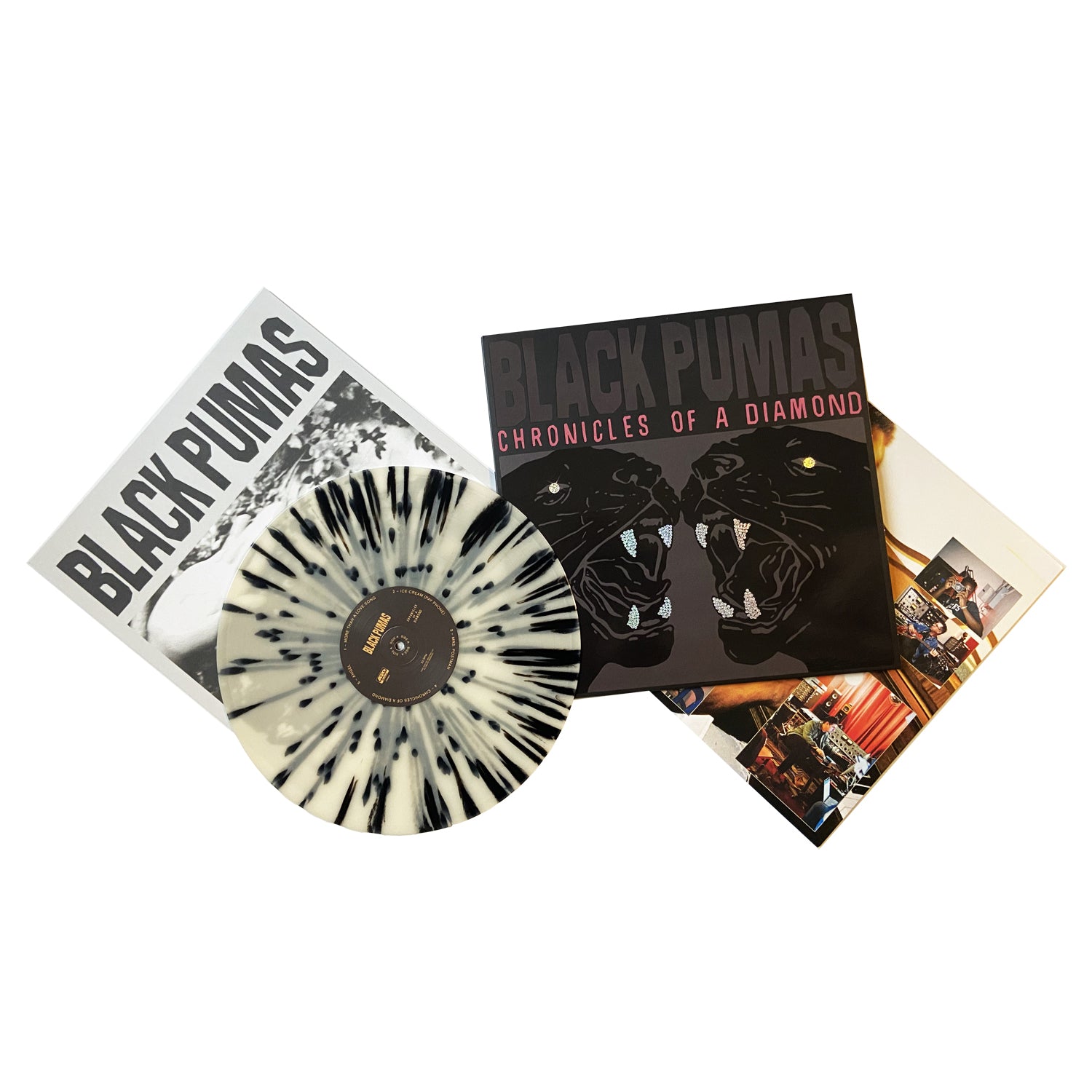 [DAMAGED] The Black Pumas - Chronicles Of A Diamond [Splatter Vinyl]