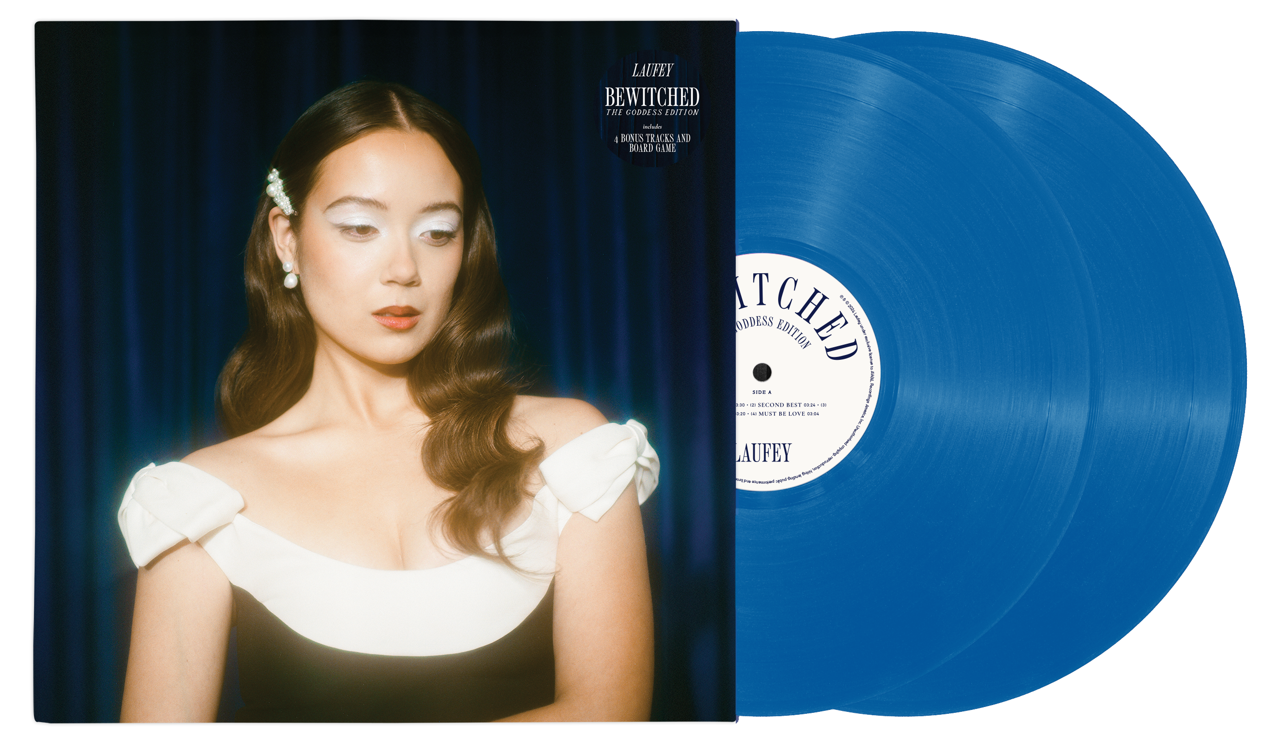 [DAMAGED] Laufey - Bewitched: The Goddess Edition [Blue Vinyl]