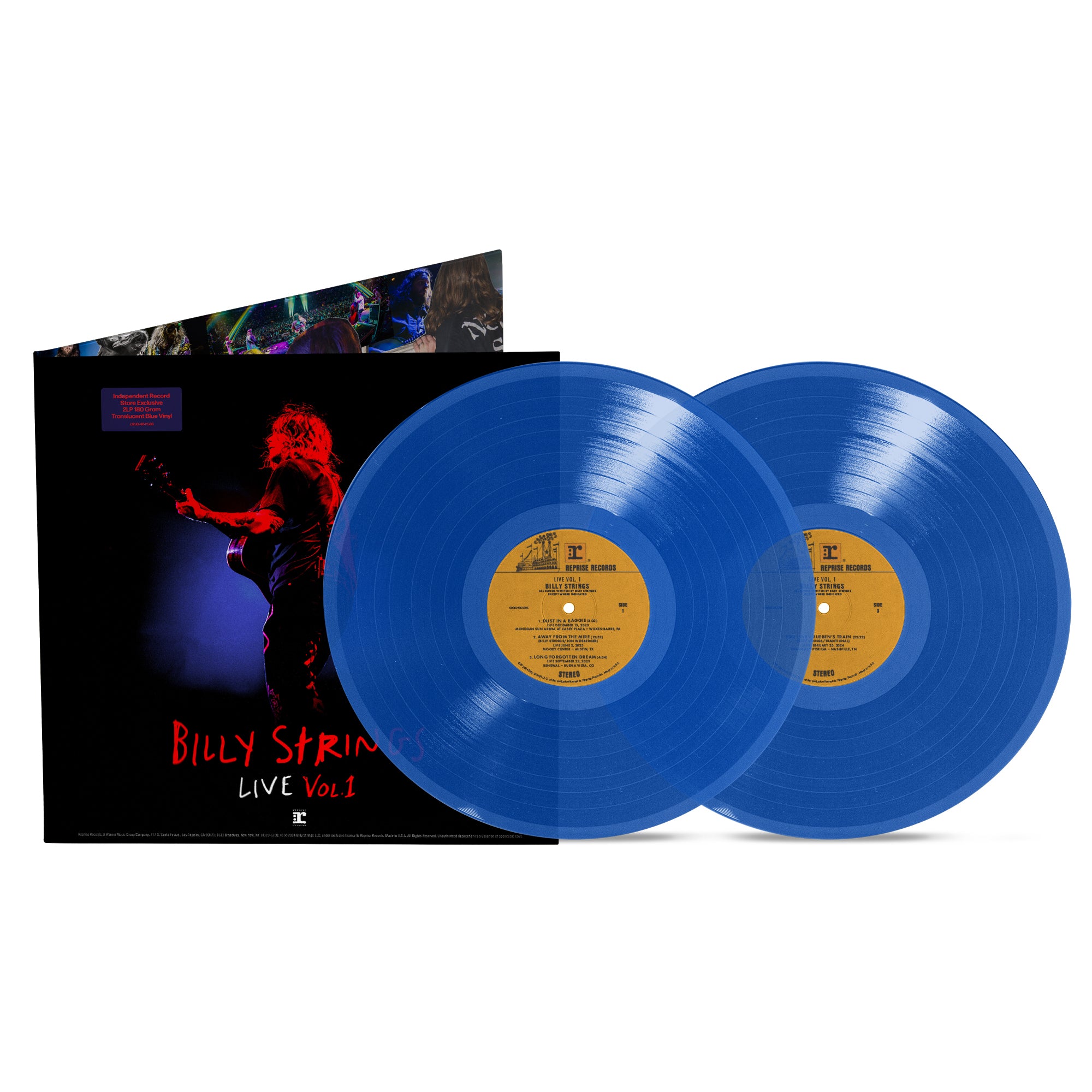 Billy Strings - Live Volume 1 [Indie-Exclusive Blue Vinyl]