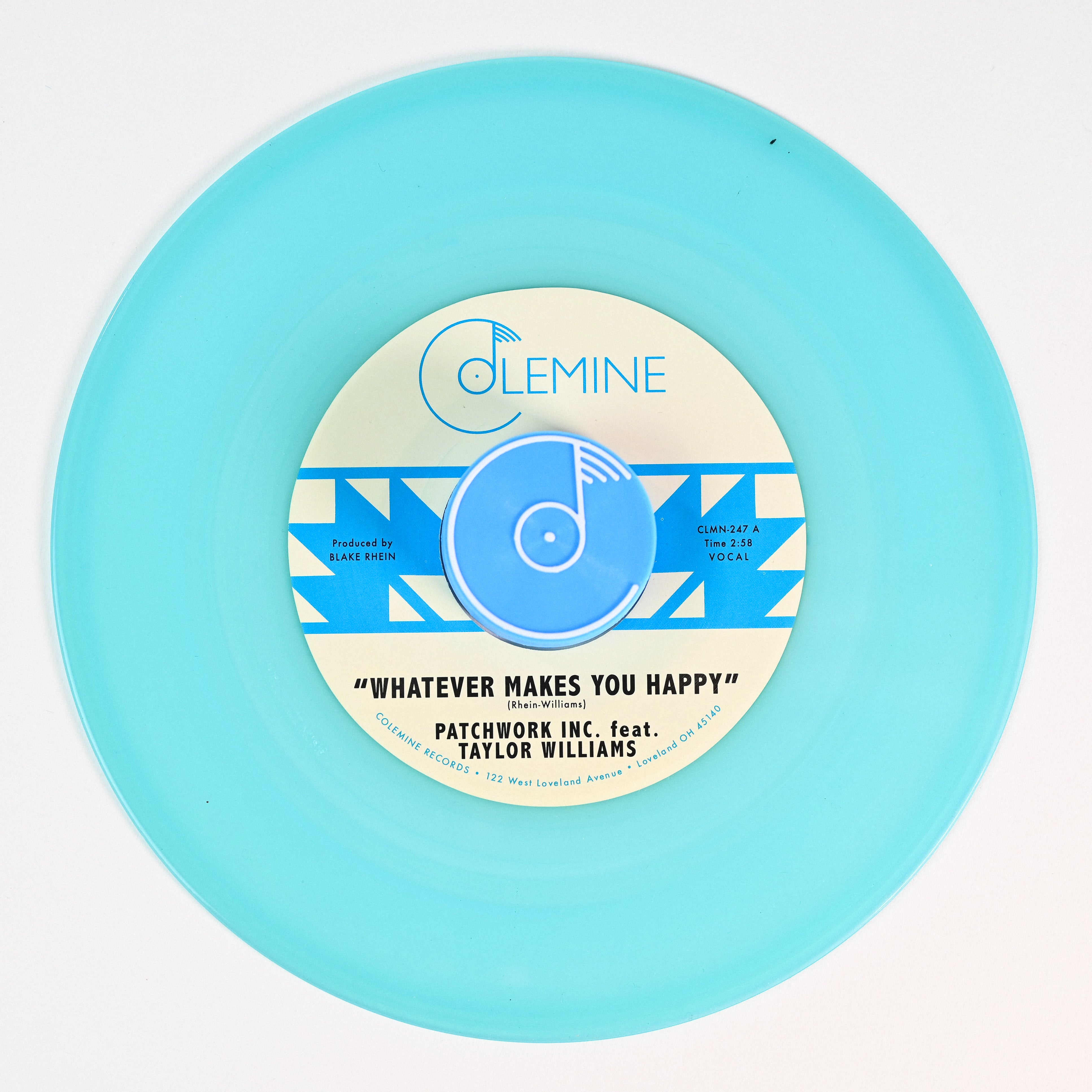 Patchwork Inc. - Whatever Makes You Happy / Last Forever [Seaglass Blue 7"]