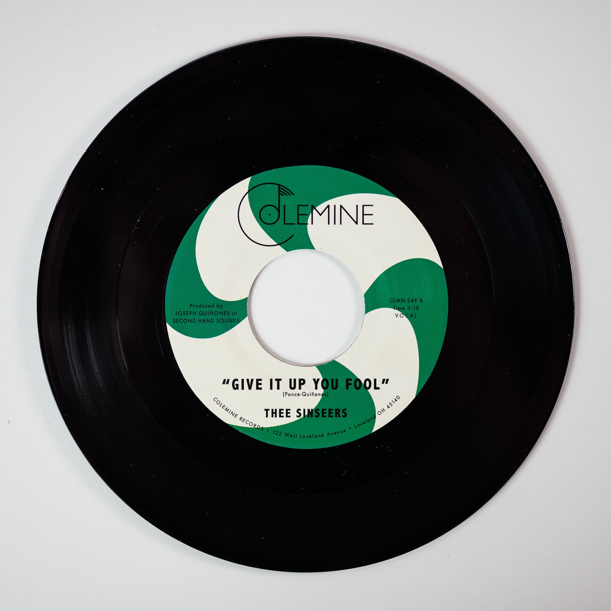 Thee Sinseers - If We Try / Give It Up You Fool [7"]