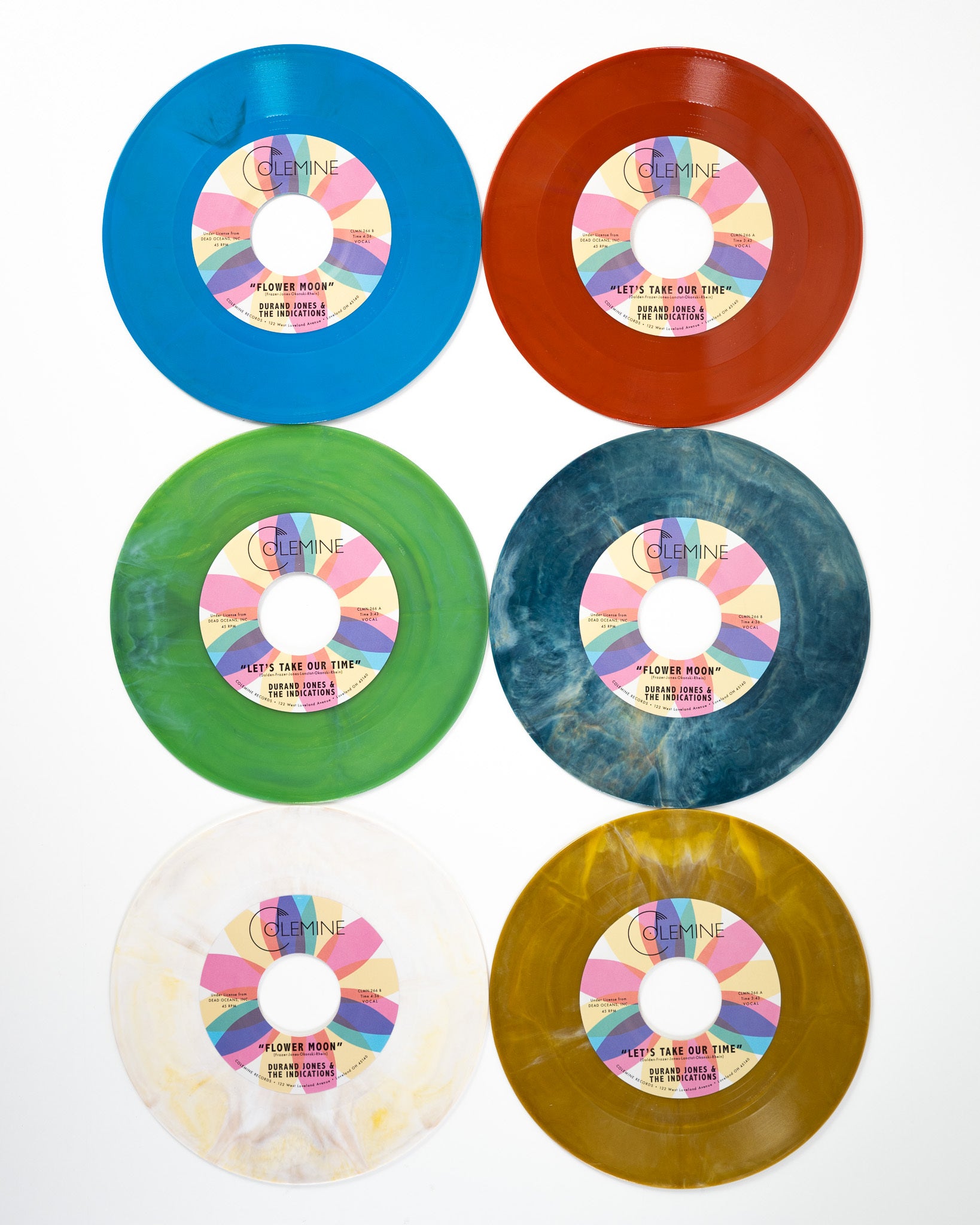 Durand Jones & The Indications - Let’s Take Our Time / Flower Moon [Random Color 7"]