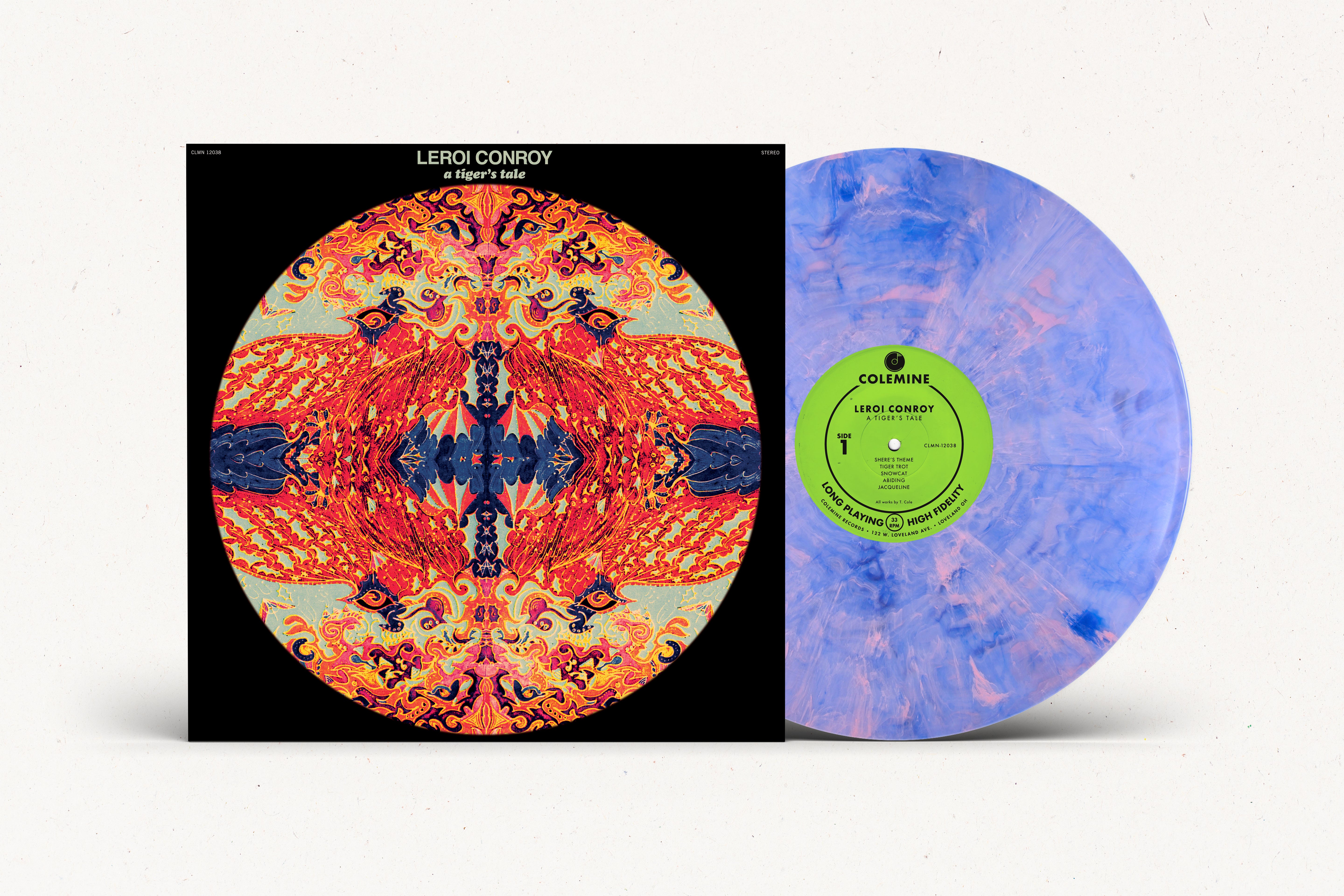 [PRE-ORDER] Leroi Conroy - A Tiger’s Tale [Blue & Pink Swirl] [Release Date: 07/11/2025]