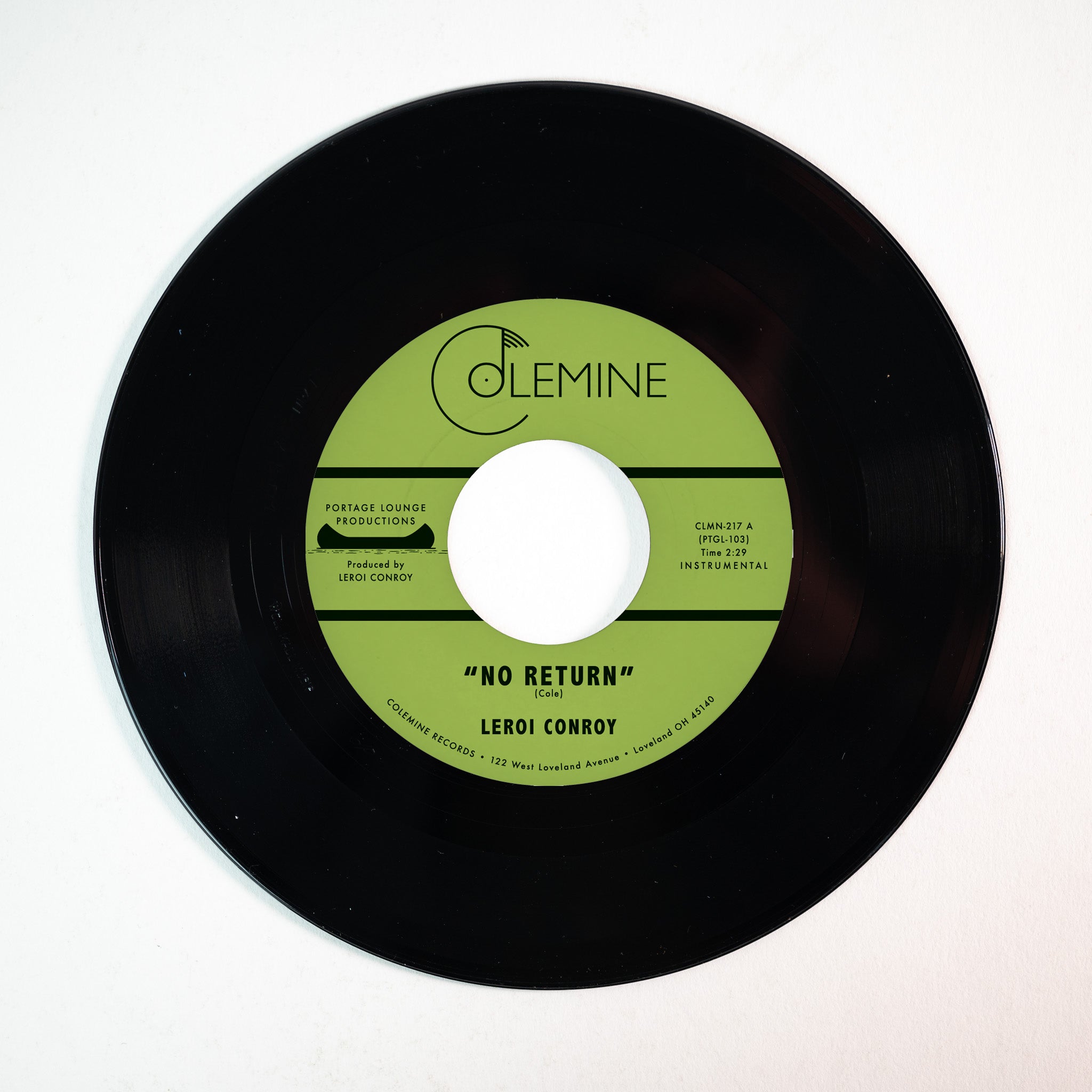 Leroi Conroy - No Return / Path Of Man [7"]