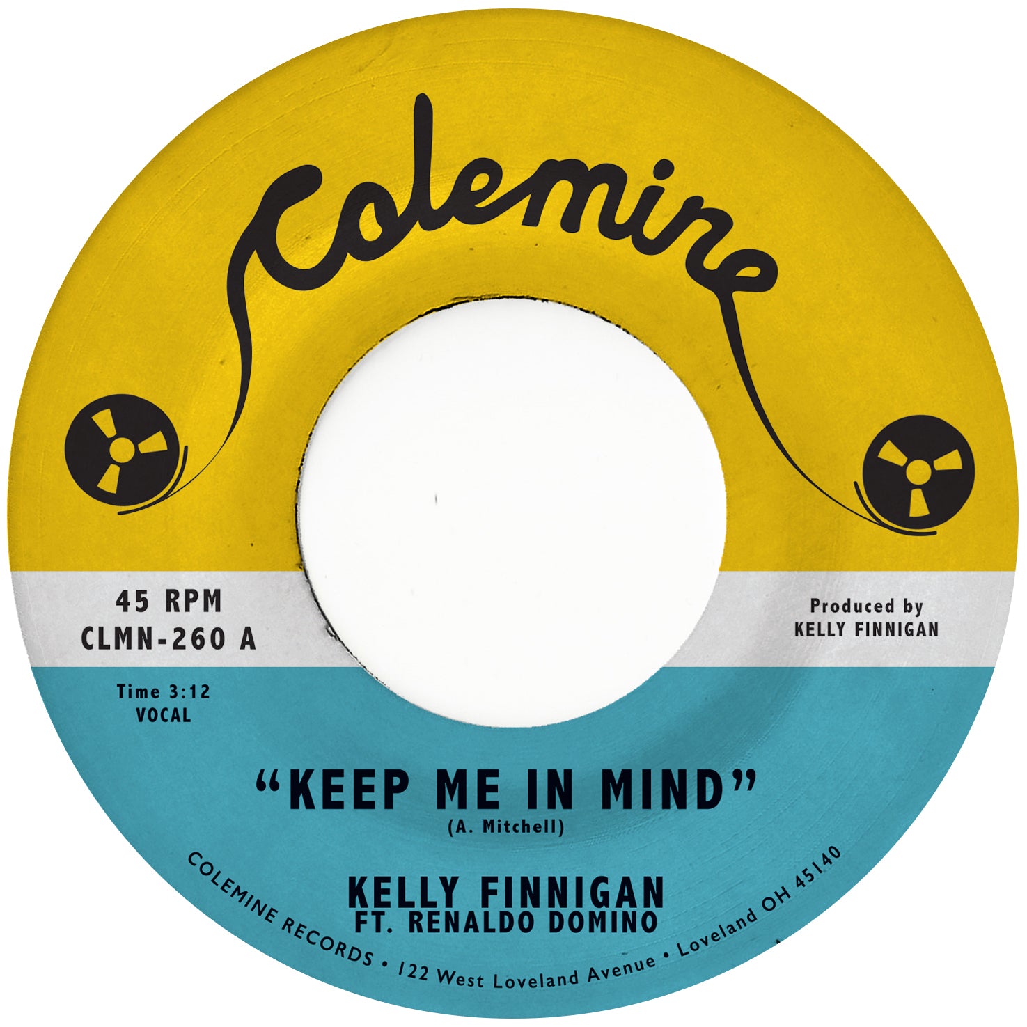 Kelly Finnigan ft. Renaldo Domino - Keep Me In Mind / Let Me Count The Reasons [7"]