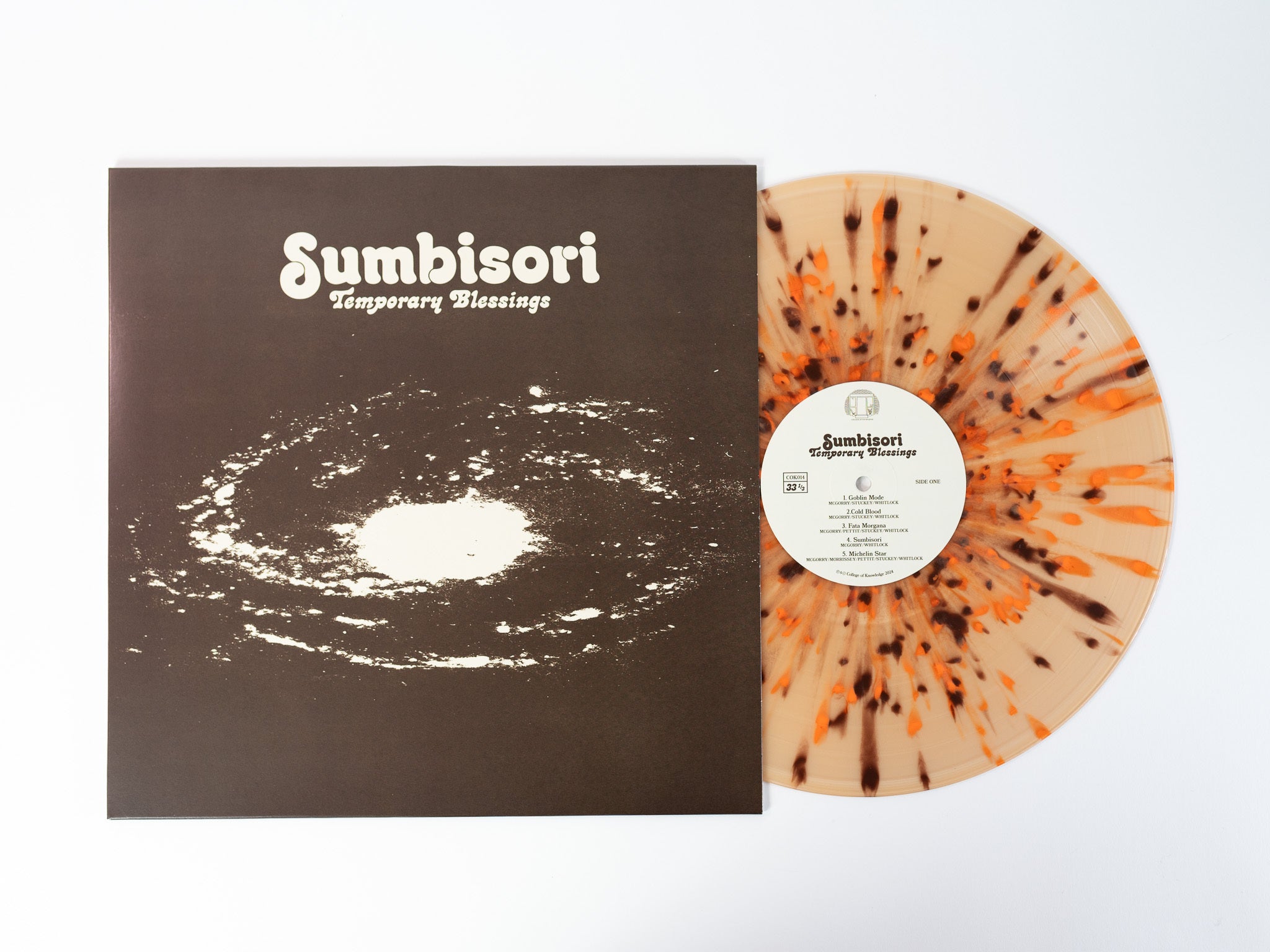 Temporary Blessings - Sumbisori [Orange & Brown Splatter Vinyl]