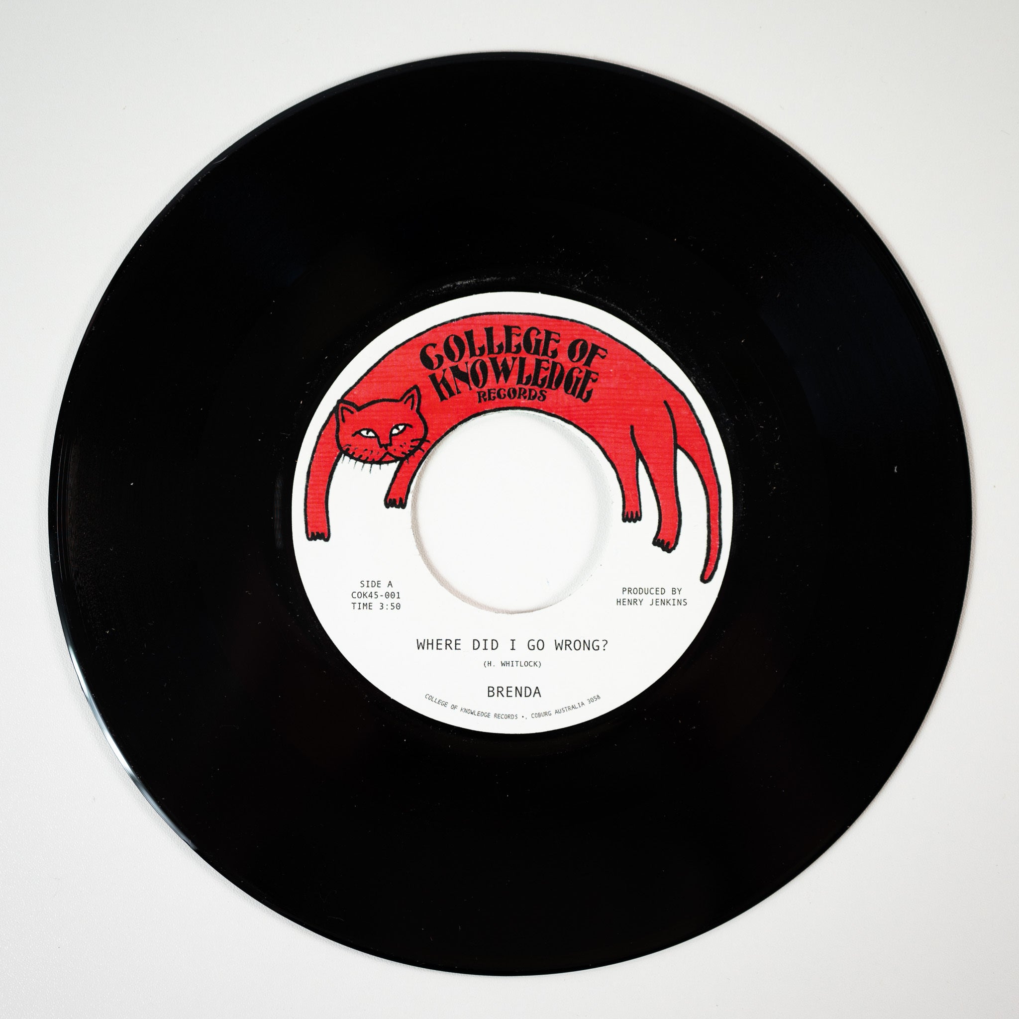 Brenda - Where Did I Go Wrong? / Family [7" Vinyl]
