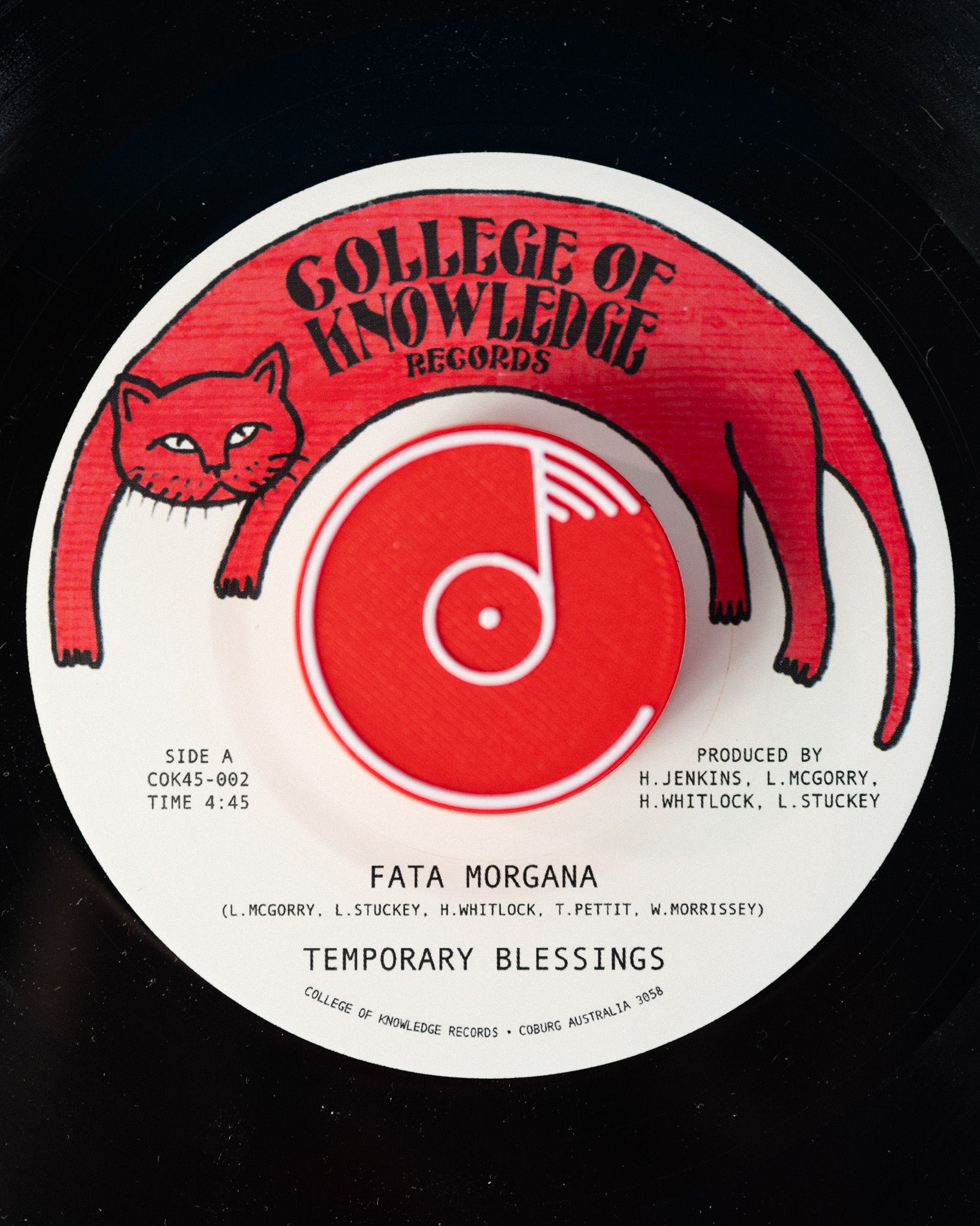 Temporary Blessings - Fata Morgana / Silence Leaves An Open Wound [7"]