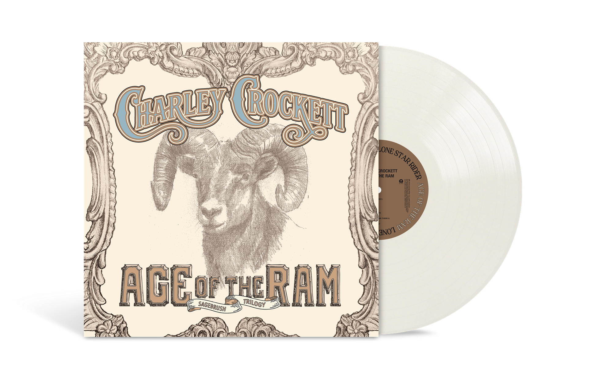 [PRE-ORDER] Charley Crockett - Age Of The Ram [Indie-Exclusive White Vinyl] [Release Date: 04/03/2026]