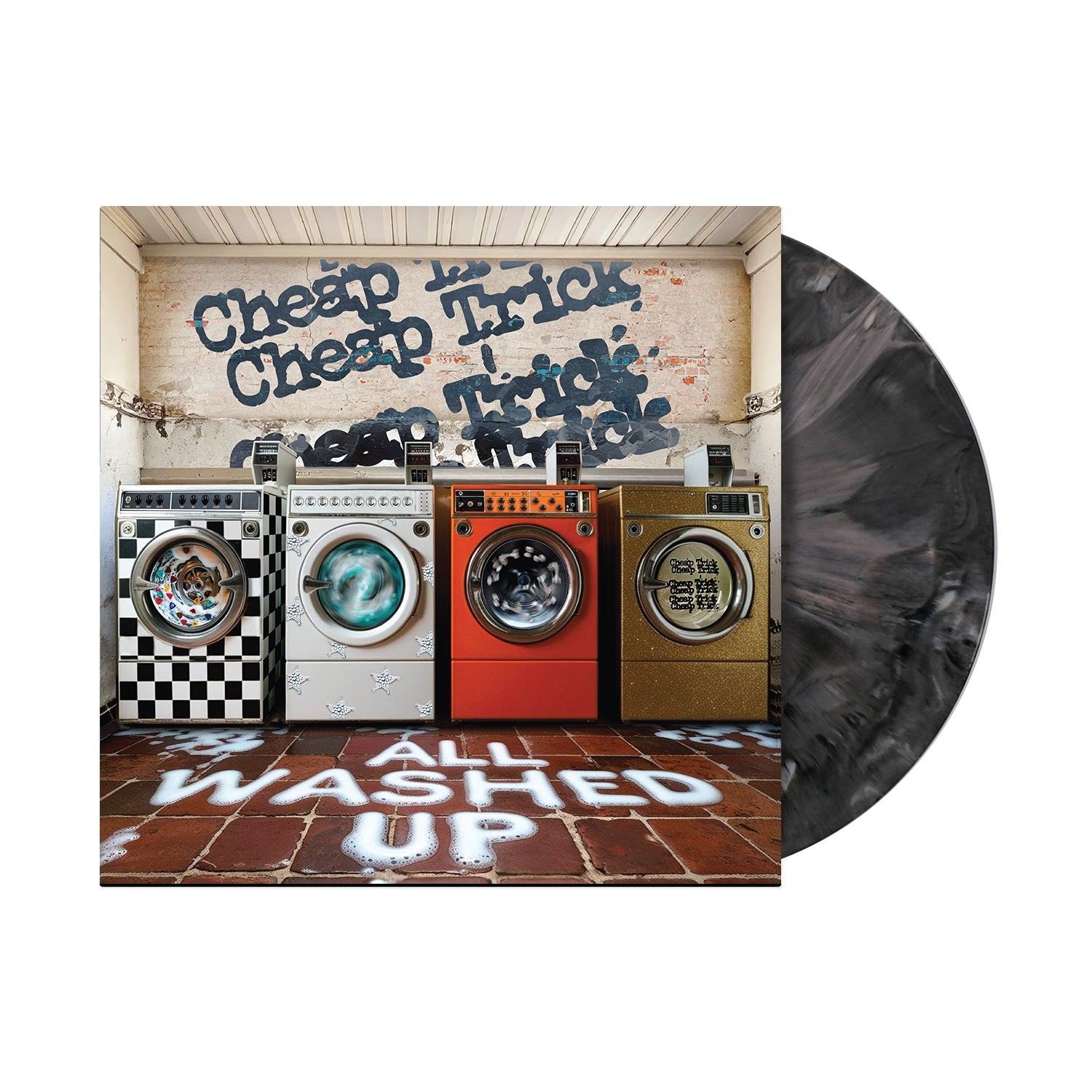 [PRE-ORDER] Cheap Trick - All Washed Up [Graphite Marble Vinyl] [Release Date: 11/14/2025]