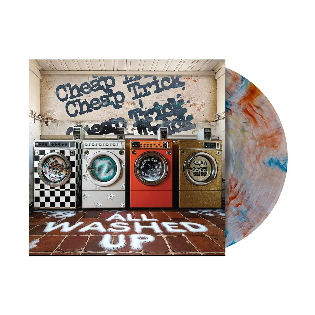 [PRE-ORDER] Cheap Trick - All Washed Up [Indie-Exclusive Clear, Orange & Blue Marble Vinyl] [Release Date: 11/14/2025]
