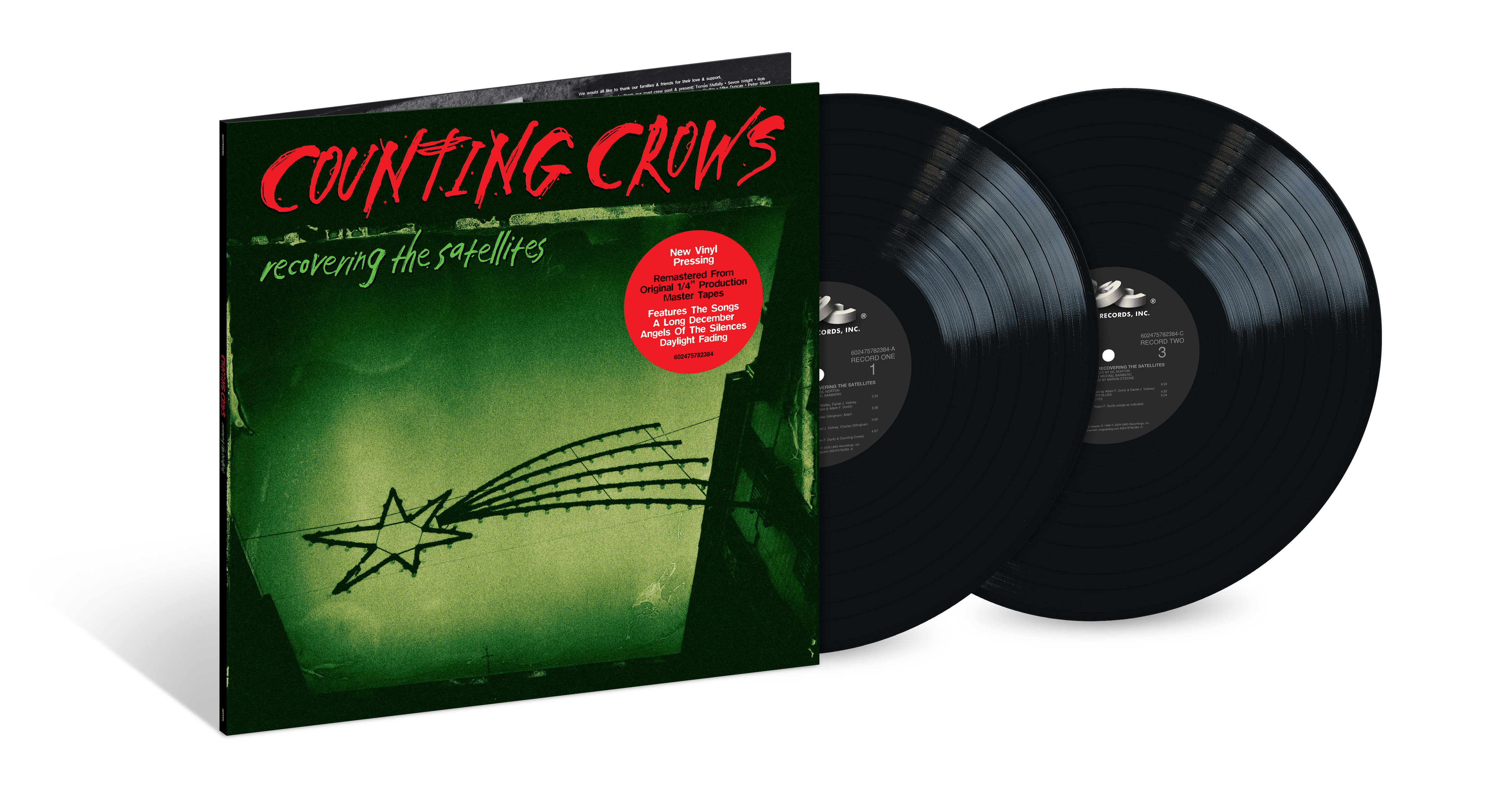 [PRE-ORDER] Counting Crows - Recovering The Satellites [Release Date: 12/12/2025]