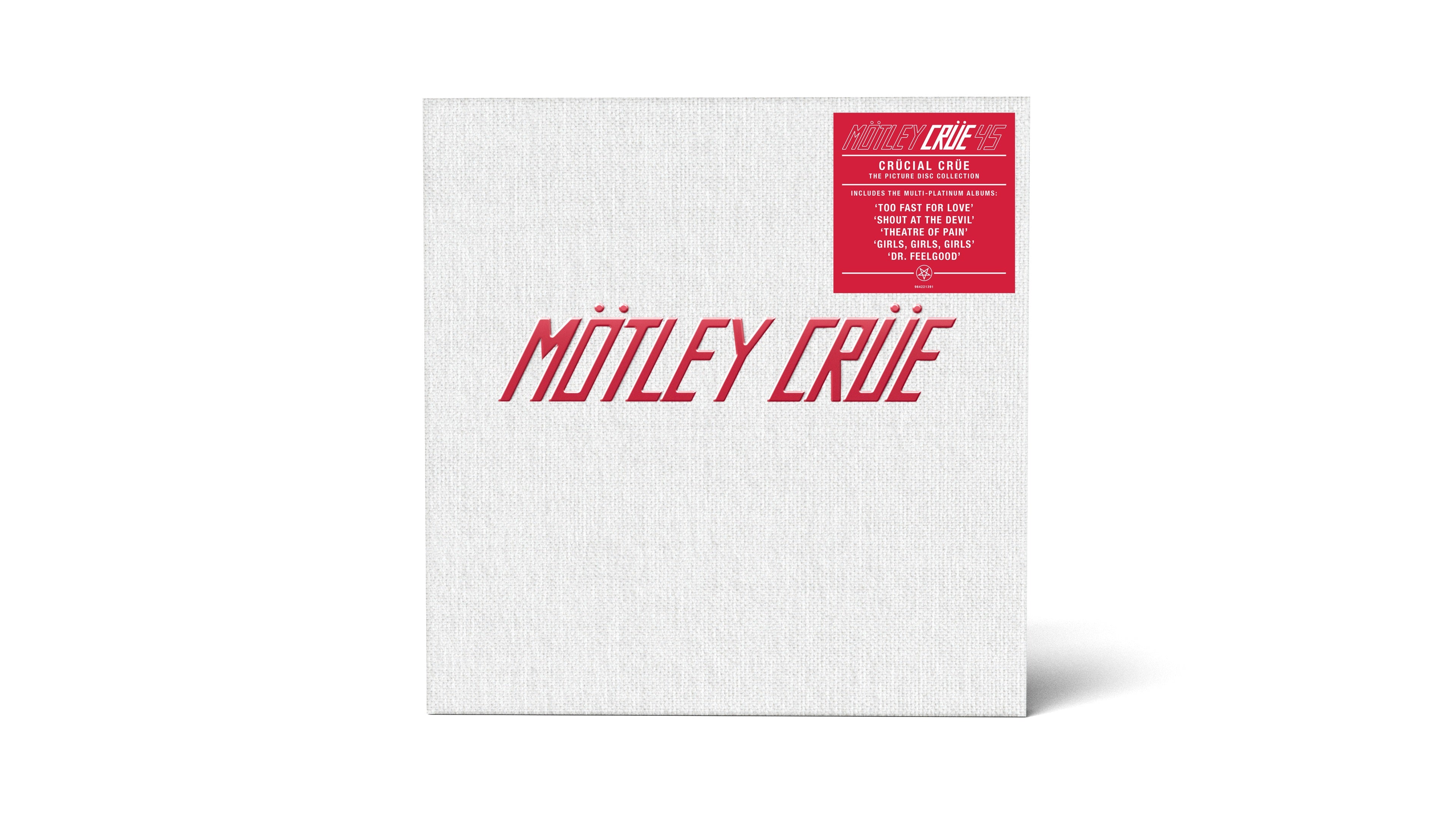 [PRE-ORDER] Motley Crue - Crucial Crue (45th Anniversary) [Picture Disc Box Set] [Release Date: 07/10/2026]