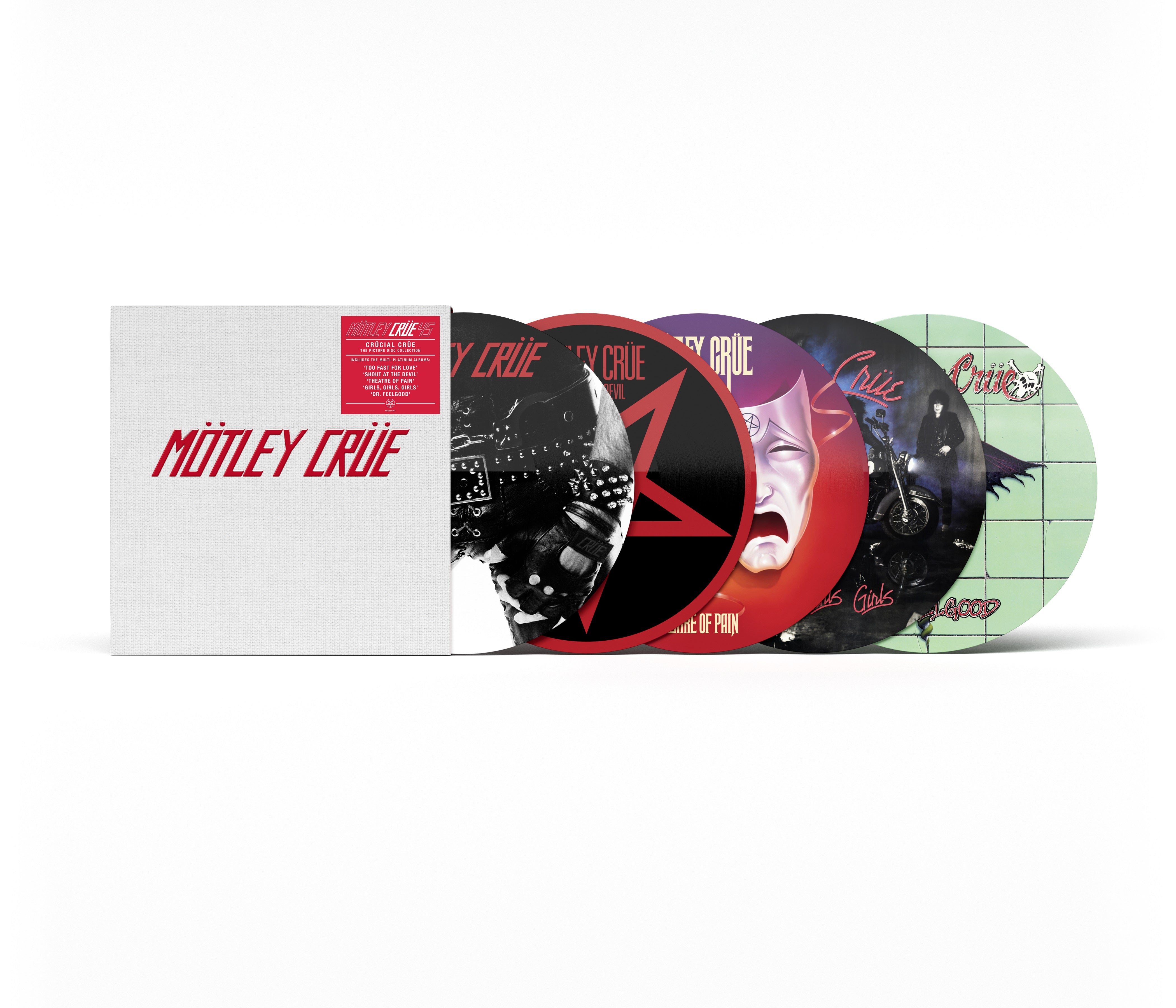 [PRE-ORDER] Motley Crue - Crucial Crue (45th Anniversary) [Picture Disc Box Set] [Release Date: 07/10/2026]