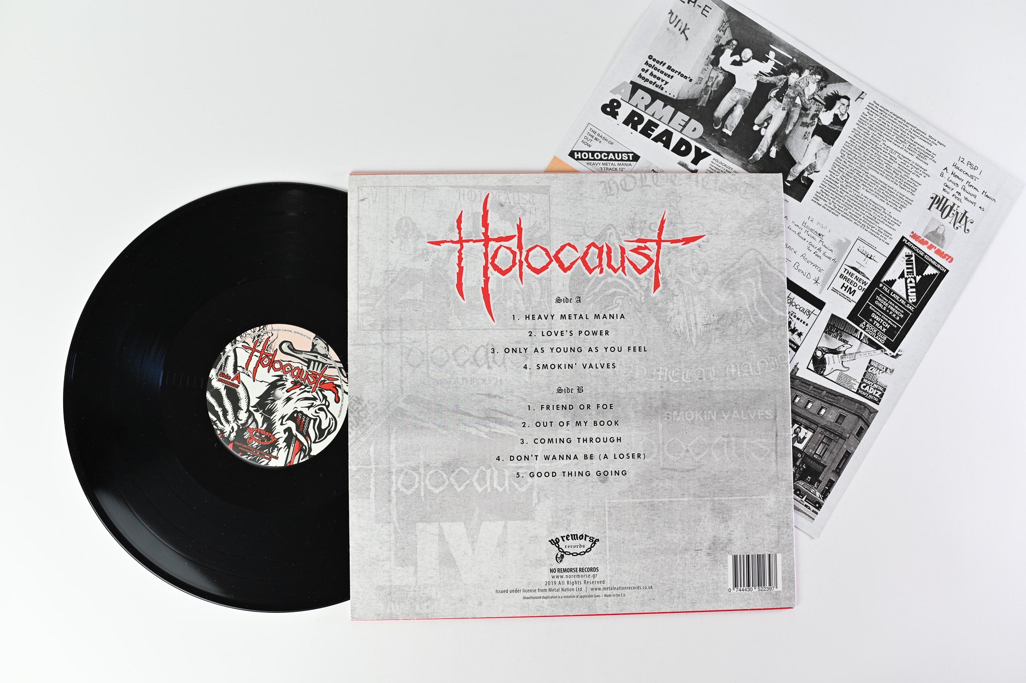 Holocaust - Heavy Metal Mania: The Singles on No Remorse