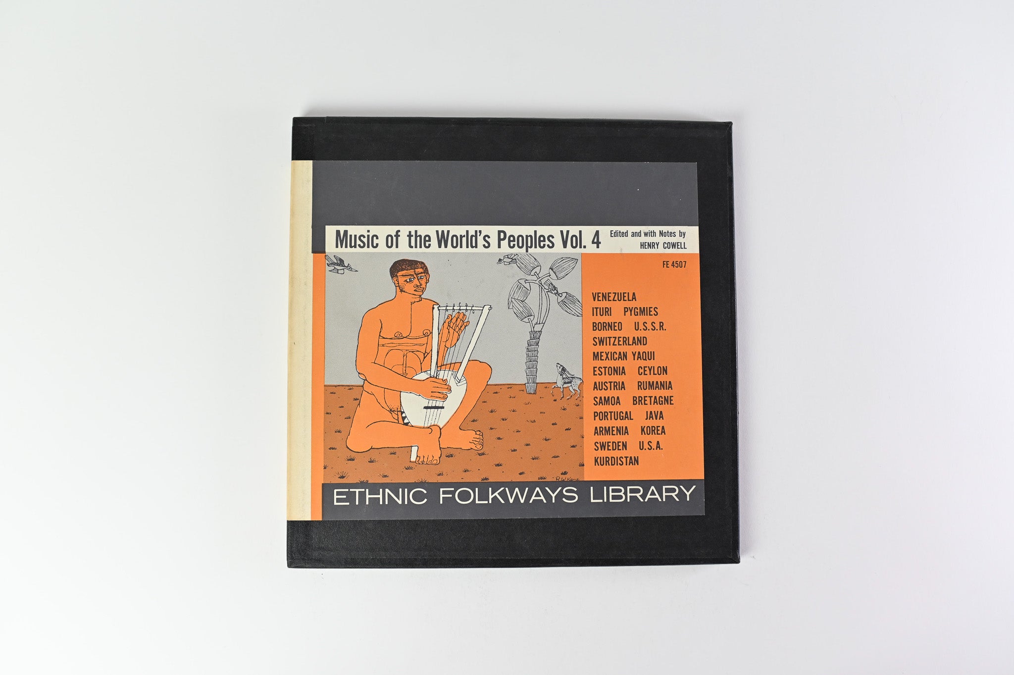 Various - Music Of The World's Peoples Vol. 4 on Ethnic Folkways Library Box Set