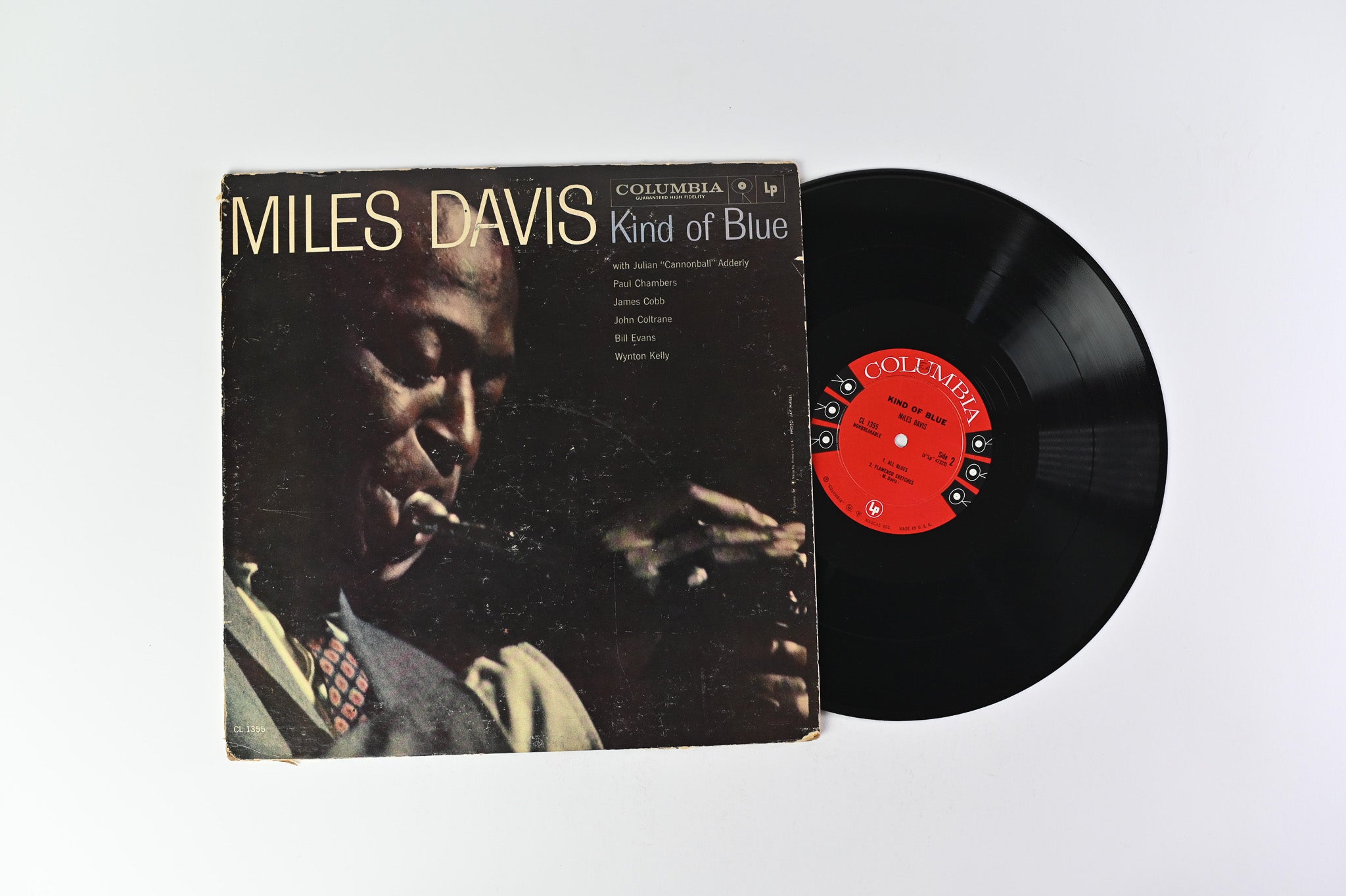 Miles Davis - Kind Of Blue on Columbia Mono 6 Eye
