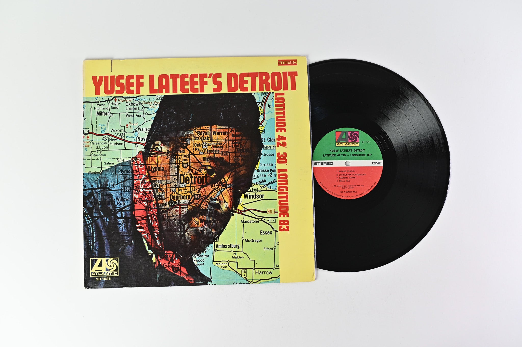 Yusef Lateef - Yusef Lateef's Detroit Latitude 42° 30' Longitude 83° on Atlantic