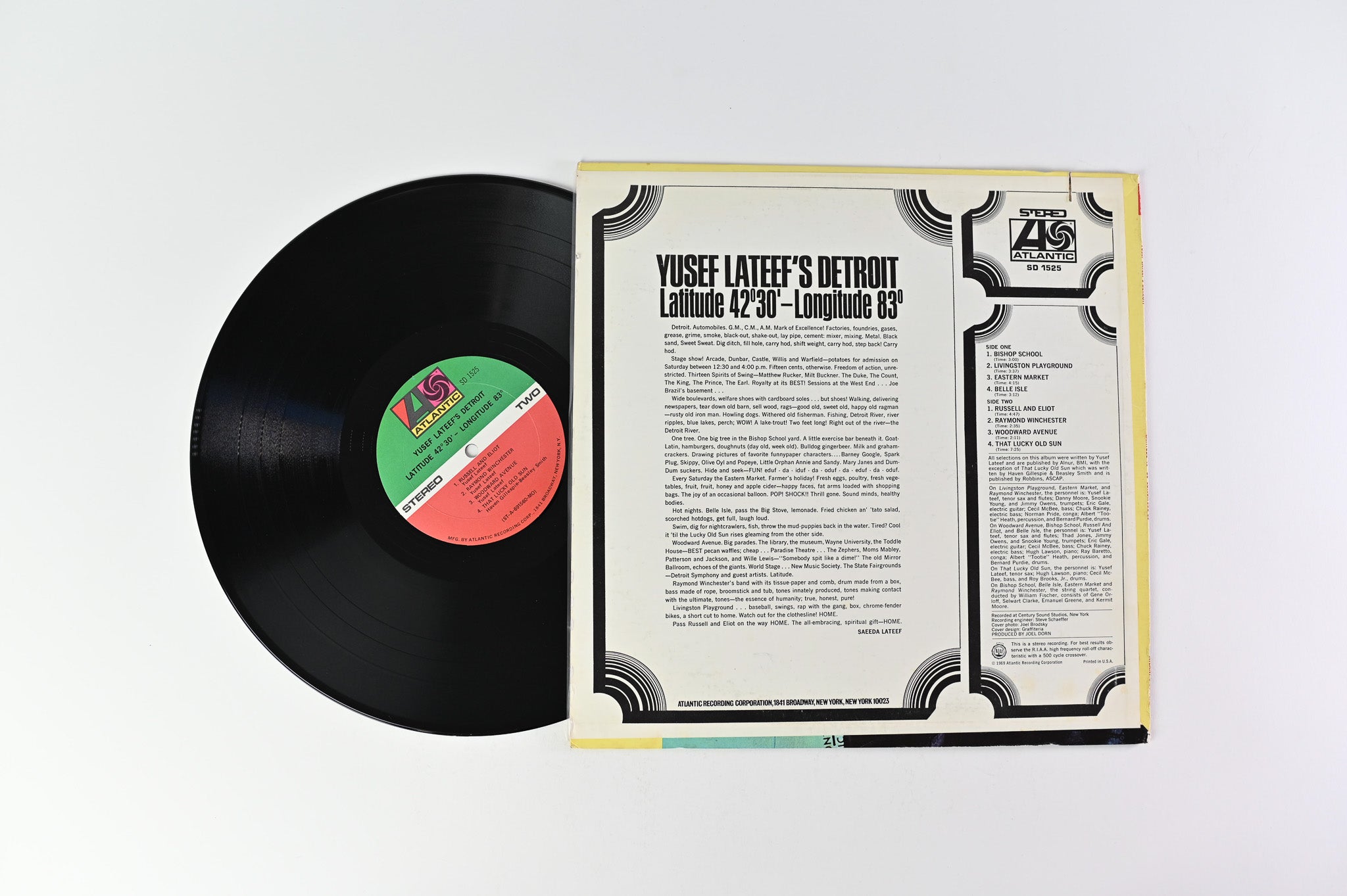Yusef Lateef - Yusef Lateef's Detroit Latitude 42° 30' Longitude 83° on Atlantic
