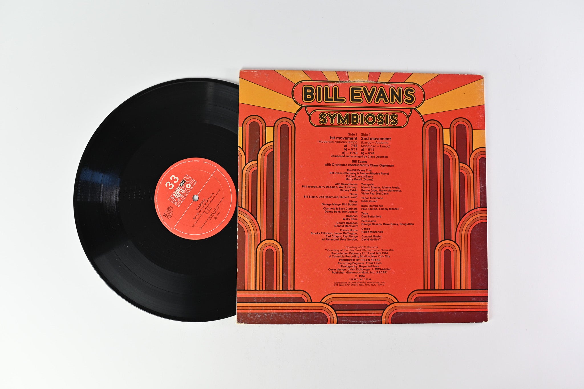 Bill Evans - Symbiosis on MPS Records