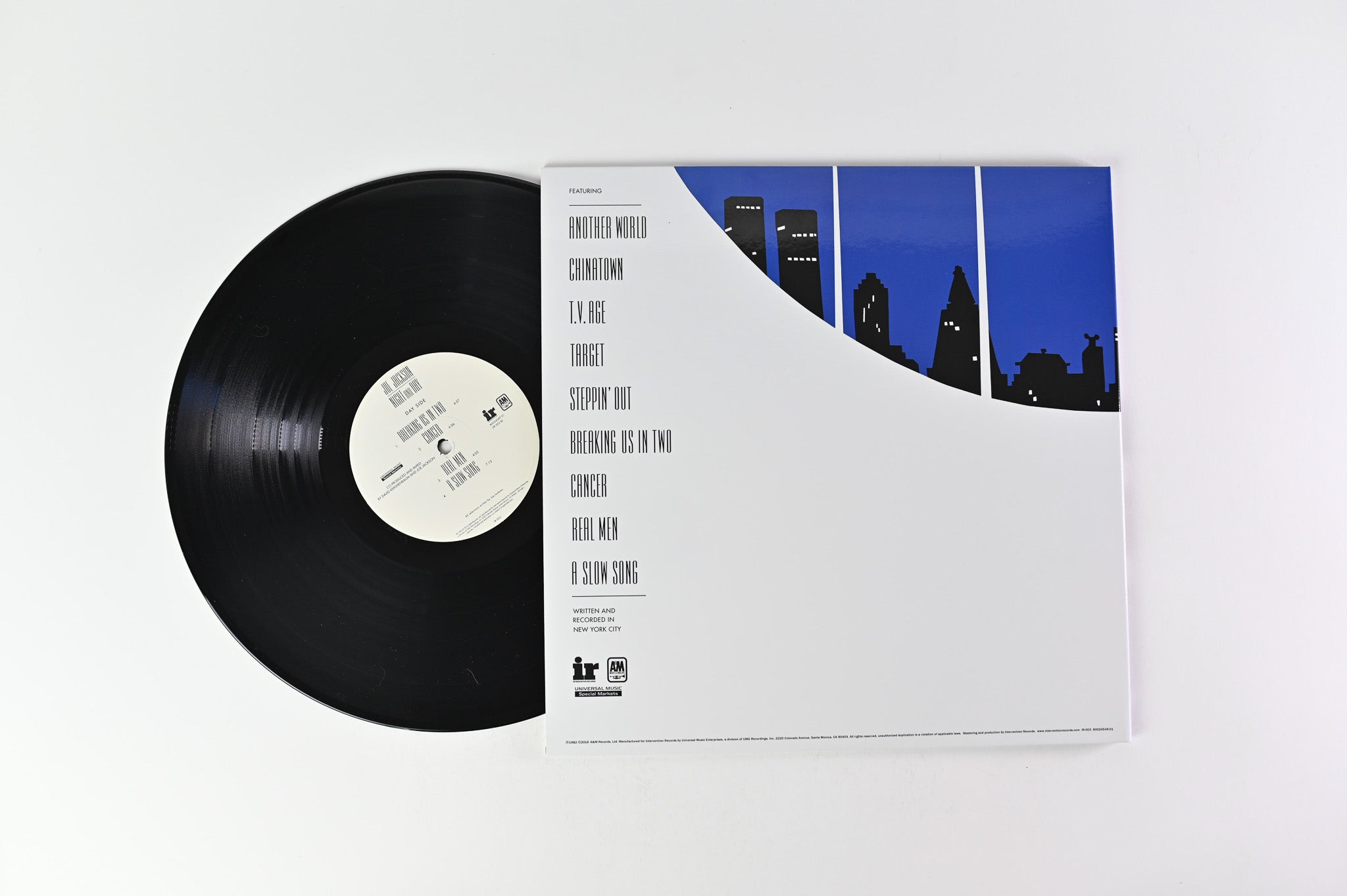 Joe Jackson - Night And Day on Intervention Records 180 Gram Reissue