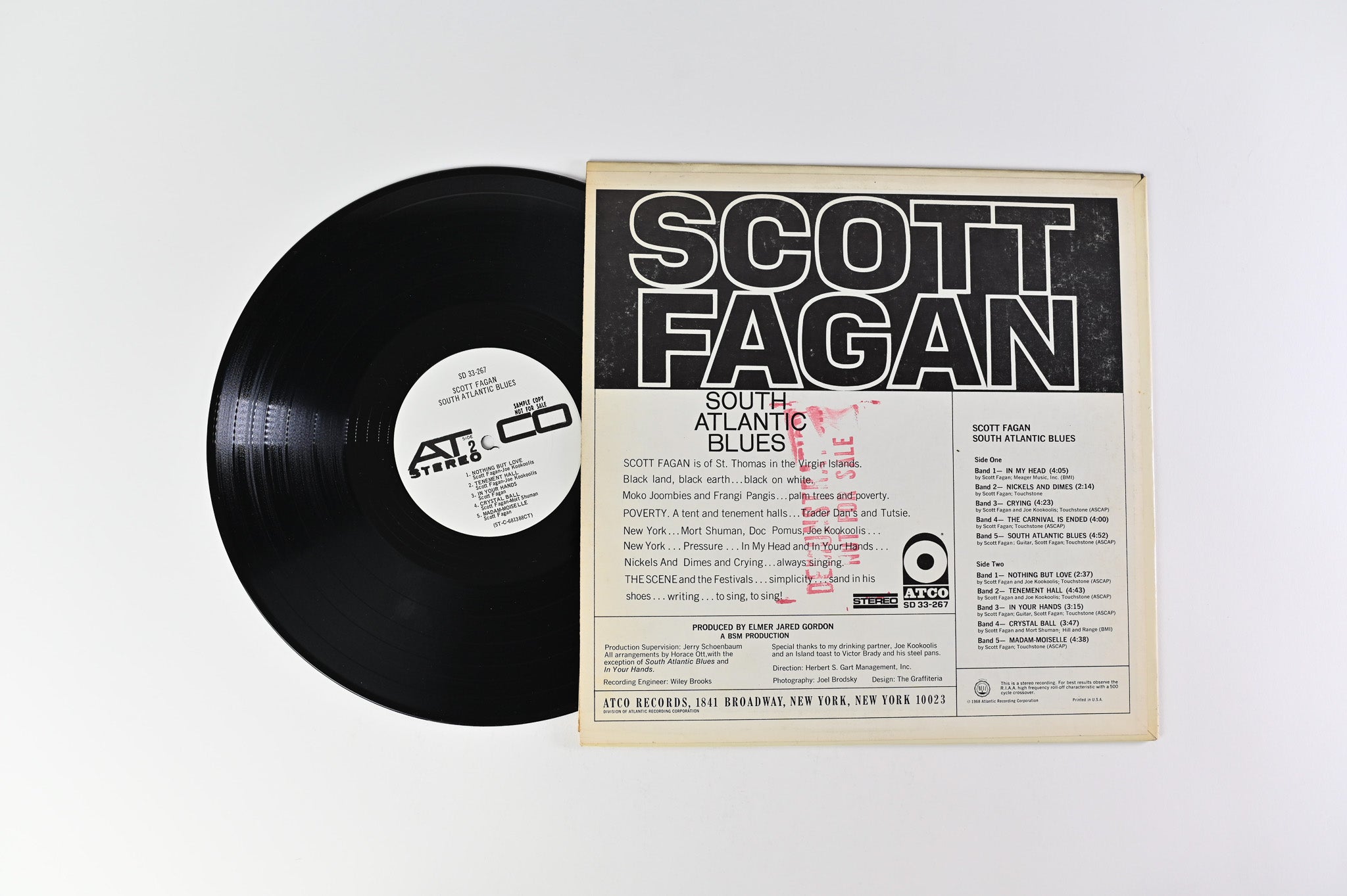 Scott Fagan - South Atlantic Blues on Atco Stereo Promo