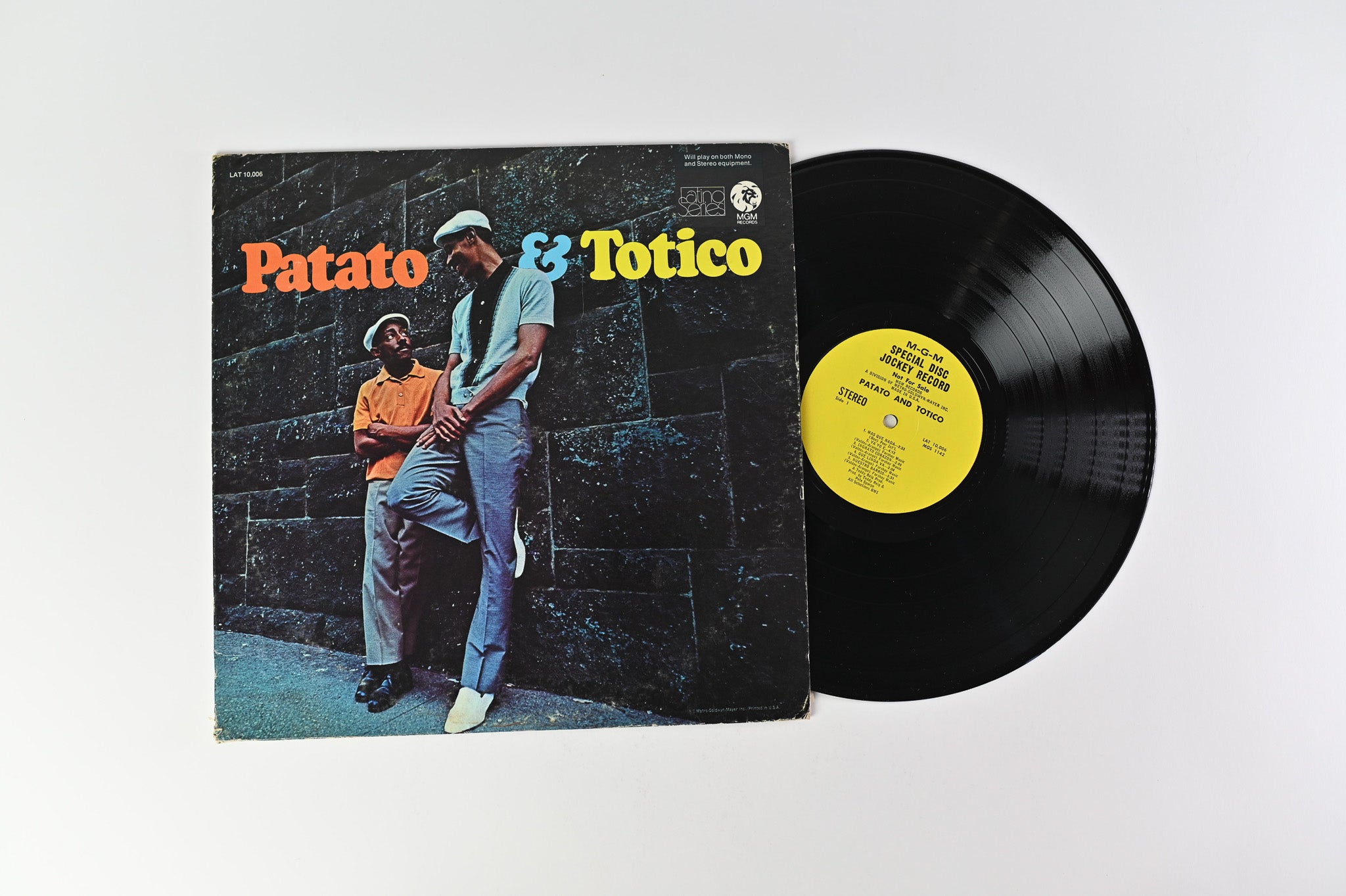 Patato & Totico - Patato & Totico on MGM Latino Series Stereo Promo Reissue