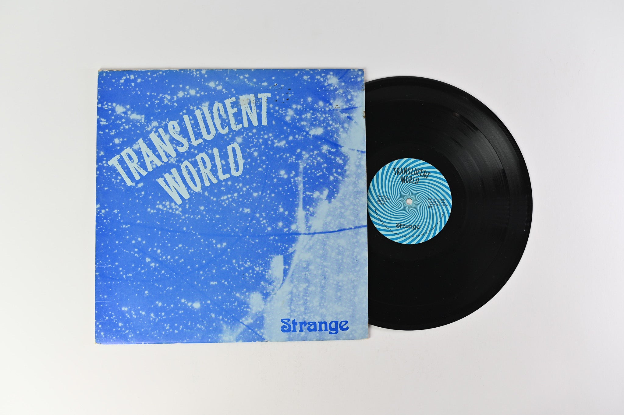 Terry Brooks & Strange - Translucent World on Private QCA First Press