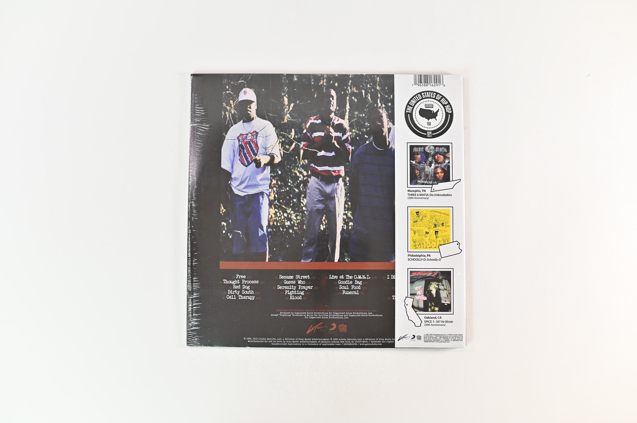 Goodie Mob - Soul Food on Get on Down RSD BF 2023 Ltd Orange/Black Reissue Sealed