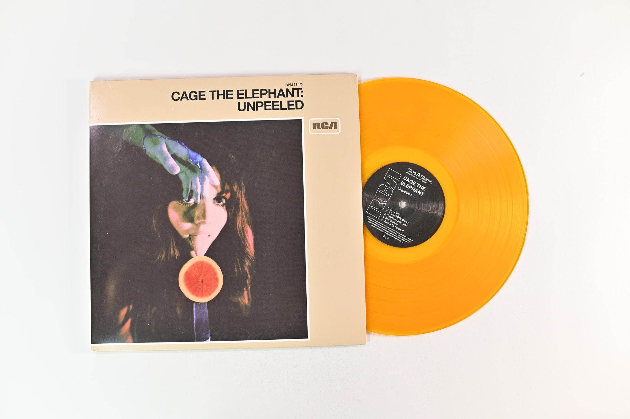 Cage The Elephant - Unpeeled on RCA Ltd Orange Translucent